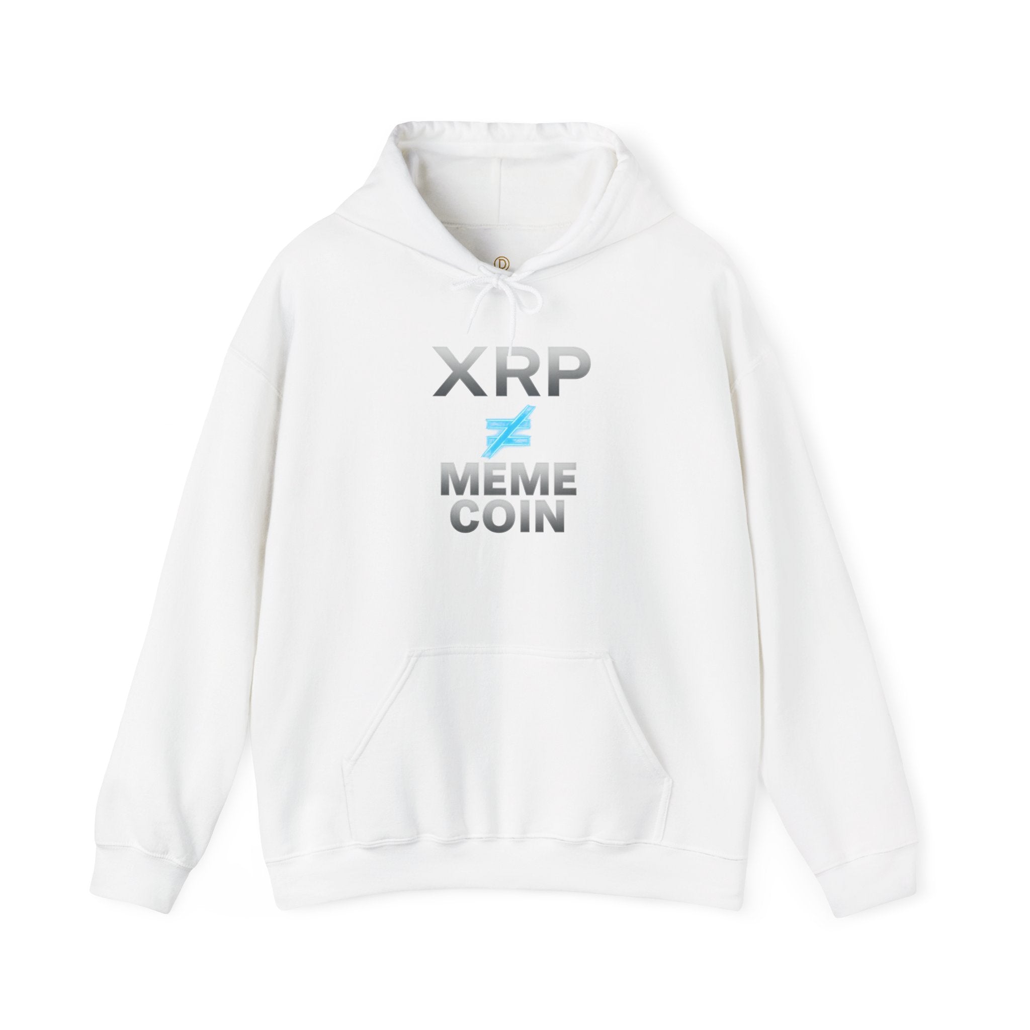 XRP Meme Coin Hoodie — Crypto Logo Pullover for Traders & Enthusiasts