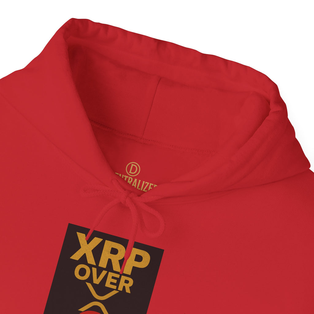 XRP Over Swift Hoodie - "Choose Wisely" Crypto Advocacy Sweatshirt
