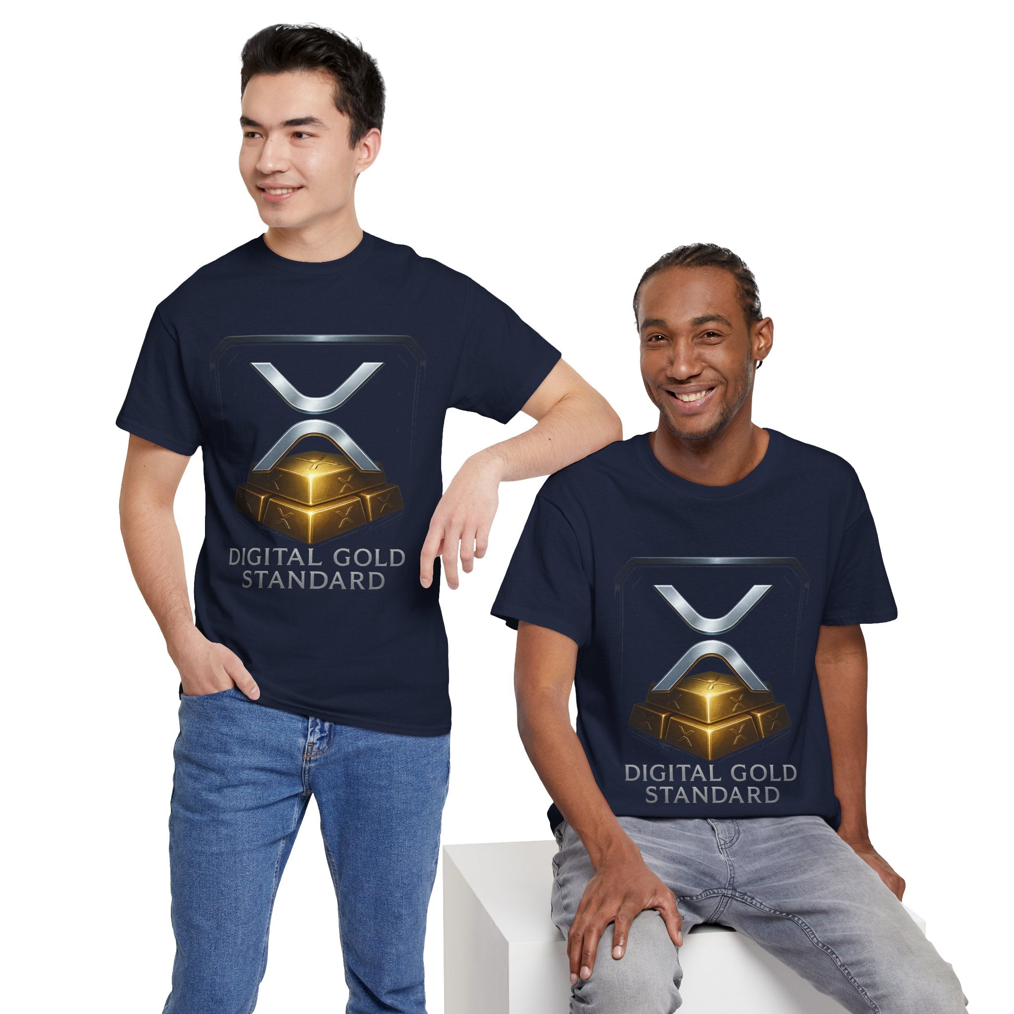 XRP 'Digital Gold Standard' Tee — Cryptocurrency Logo Shirt