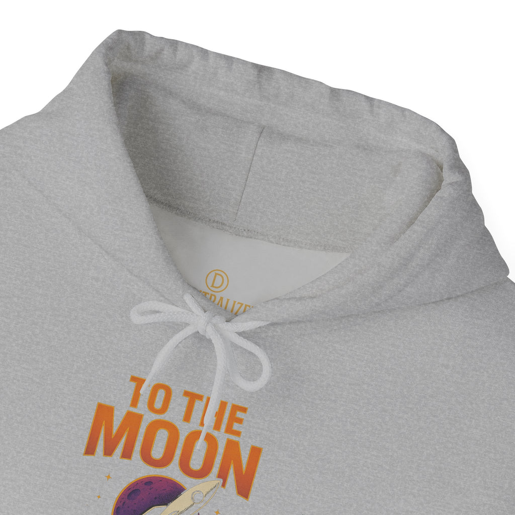 XRP To The Moon Hoodie — Crypto Investor Graphic Sweatshirt