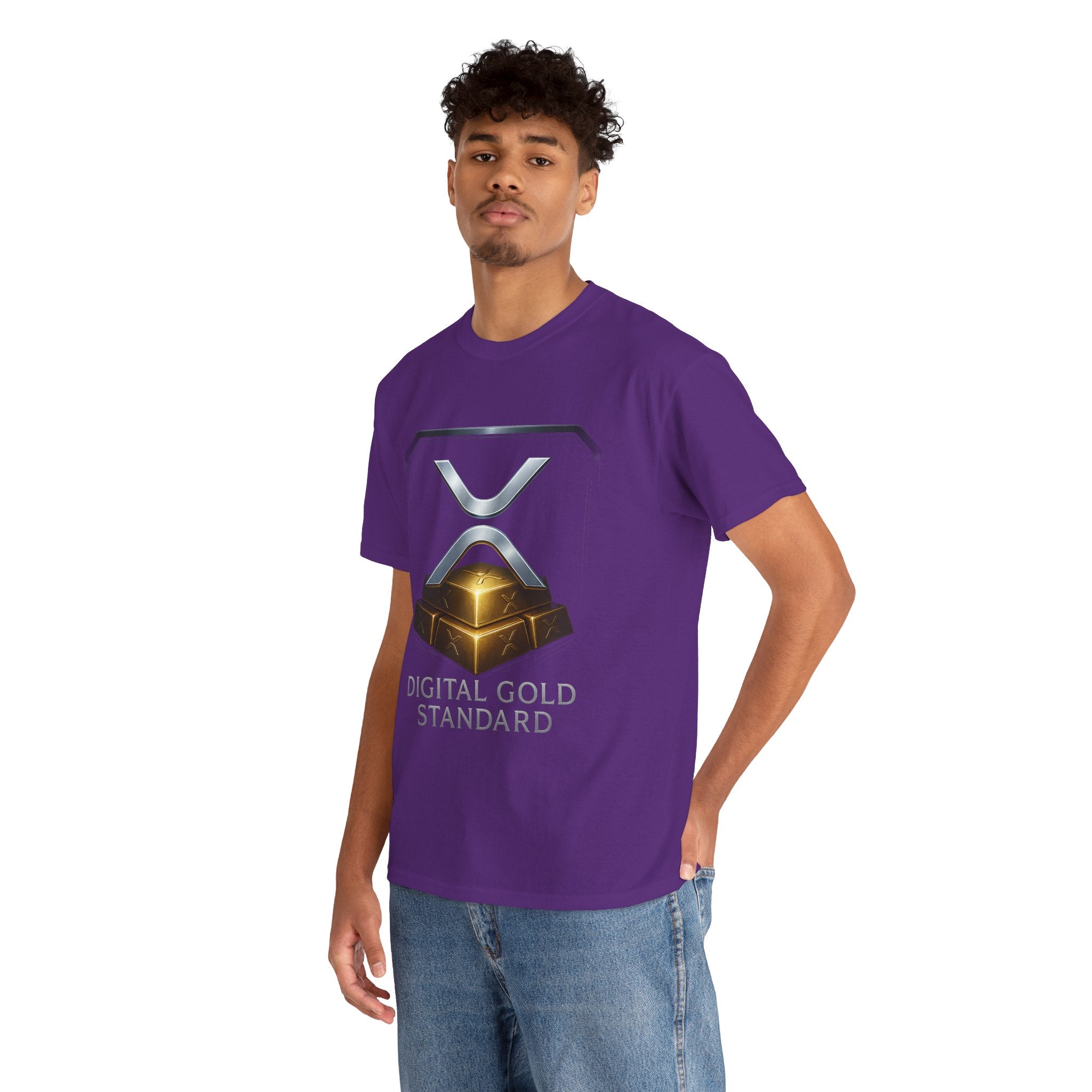 XRP 'Digital Gold Standard' Tee — Cryptocurrency Logo Shirt