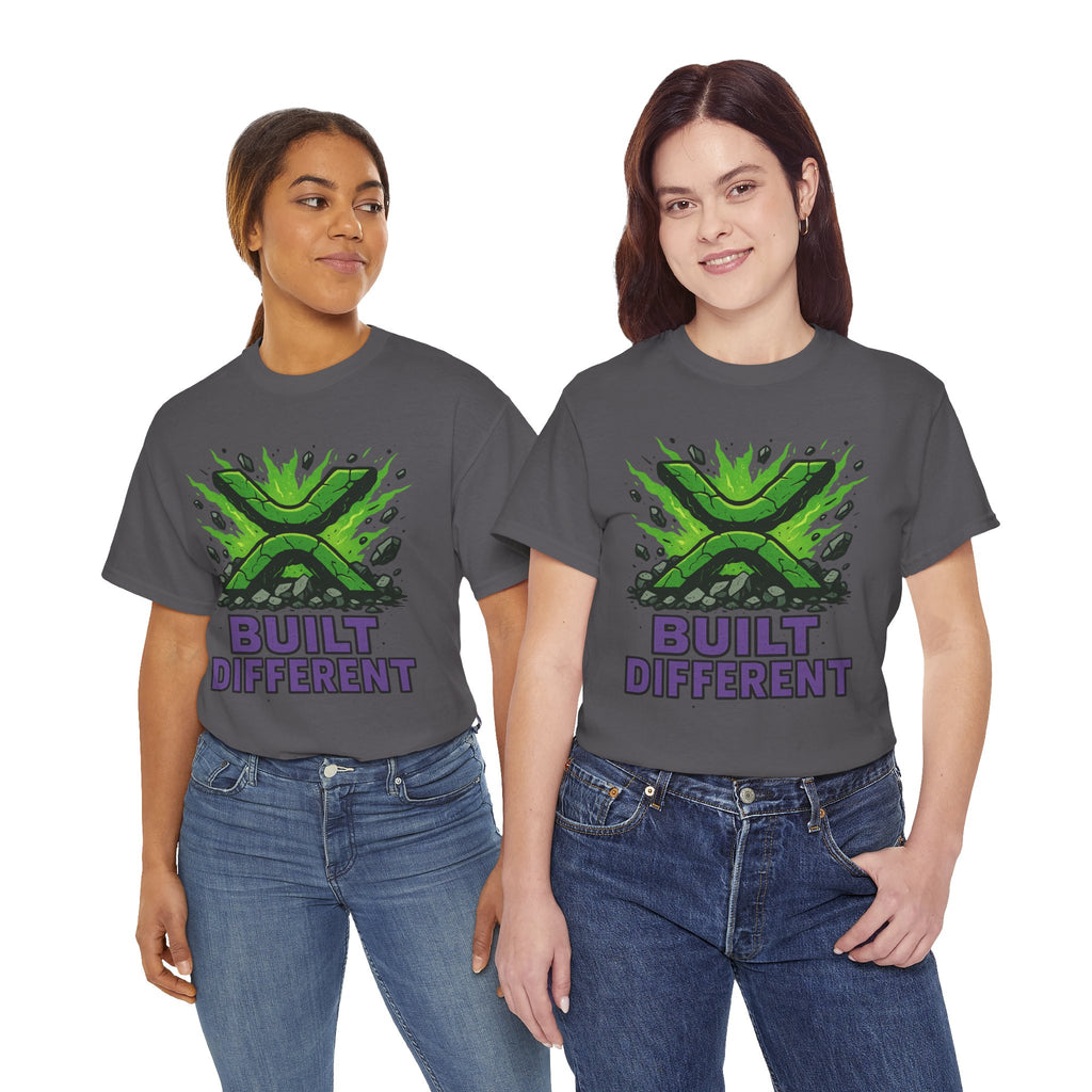 Built Different T-Shirt — Green Gamer Logo Tee
