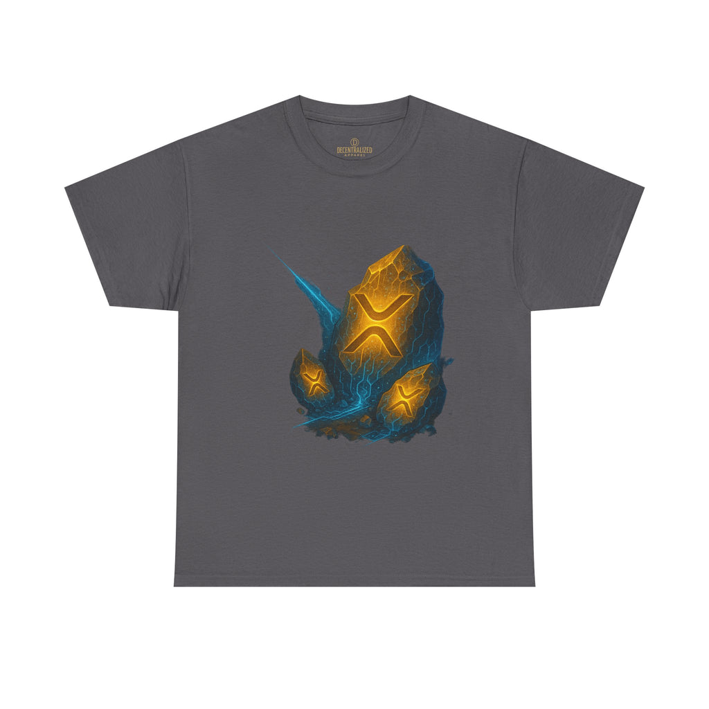 Rune Stone Graphic Tee — Glowing Mystic Rock T-Shirt