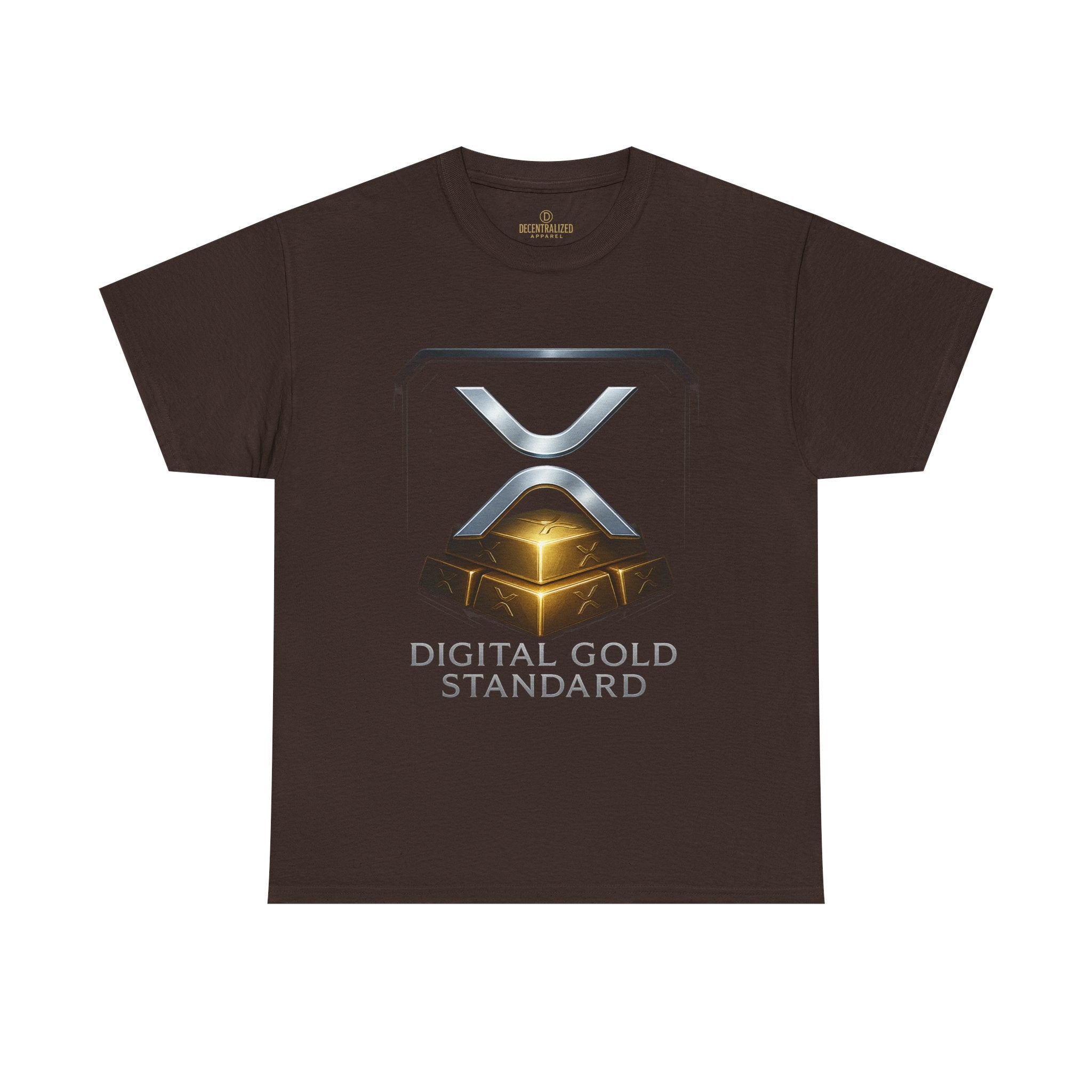 XRP 'Digital Gold Standard' Tee — Cryptocurrency Logo Shirt