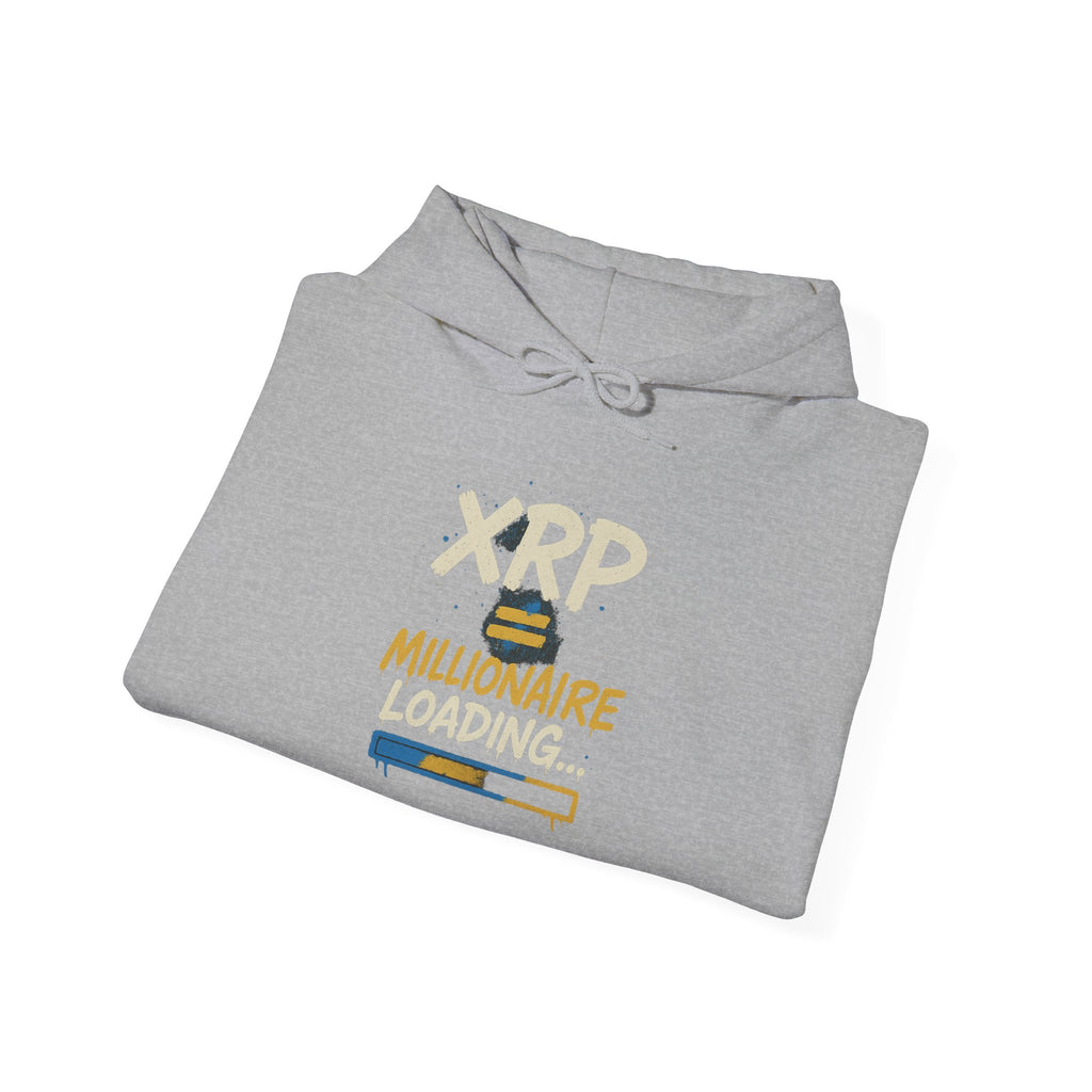 XRP "Millionaire Loading" Hoodie - Crypto Investor Sweatshirt