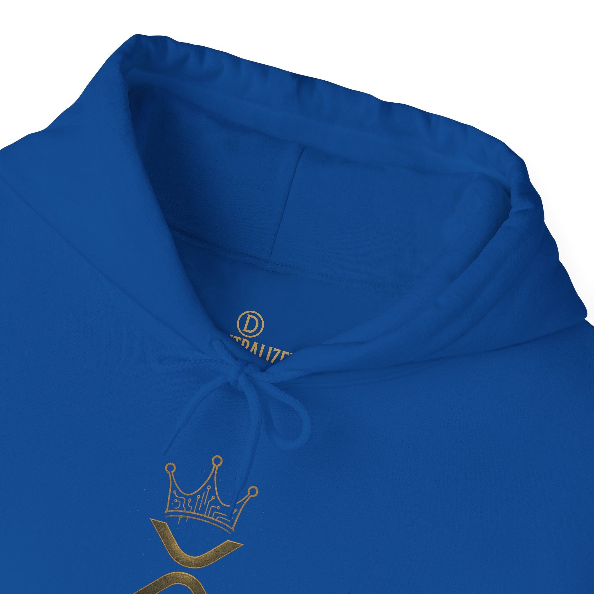 XRP Liquidity King Hoodie — Crypto Logo Pullover for Traders & Investors