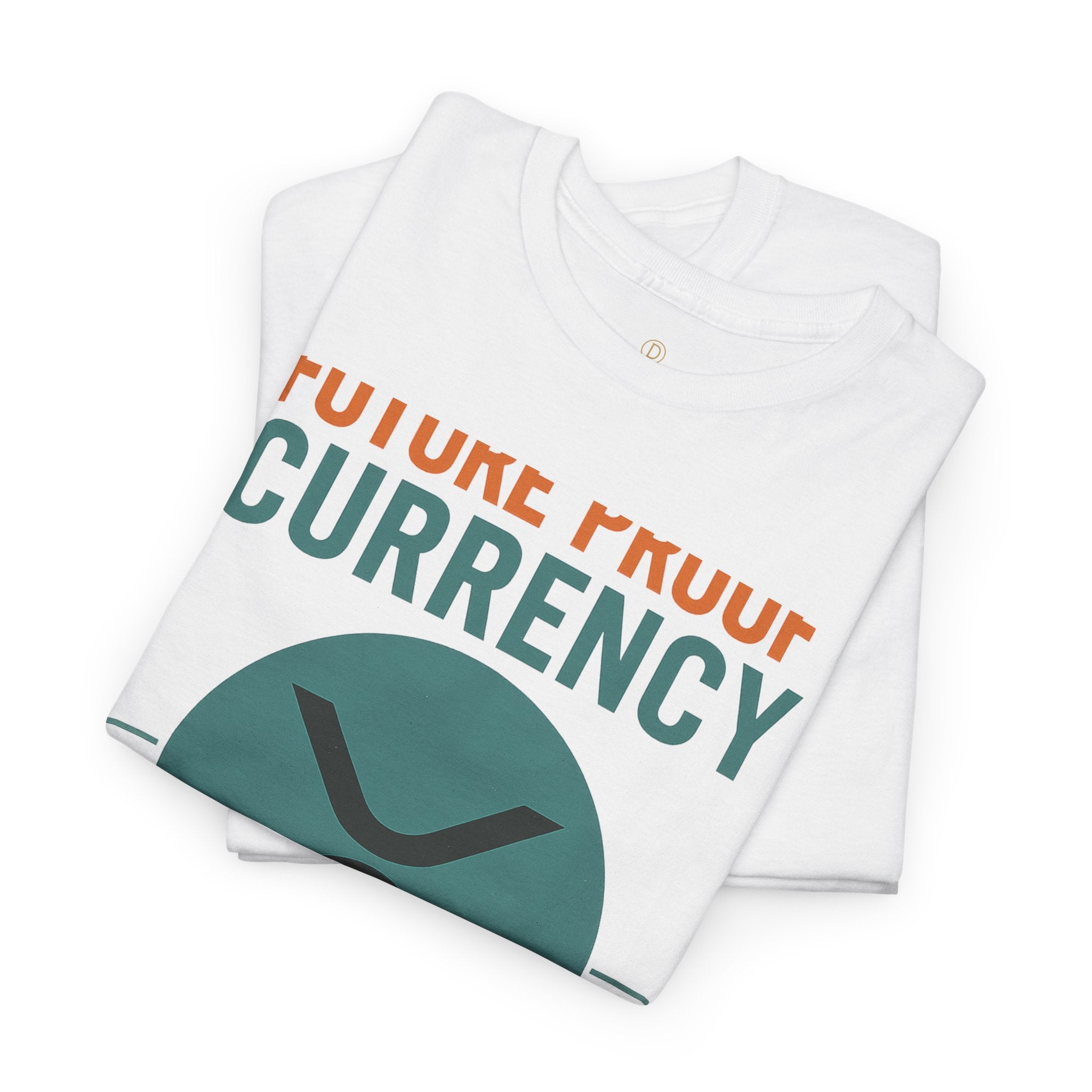 RIPPLE XRP 'Future Proof Currency' Graphic Tee — Crypto Retro Logo Shirt