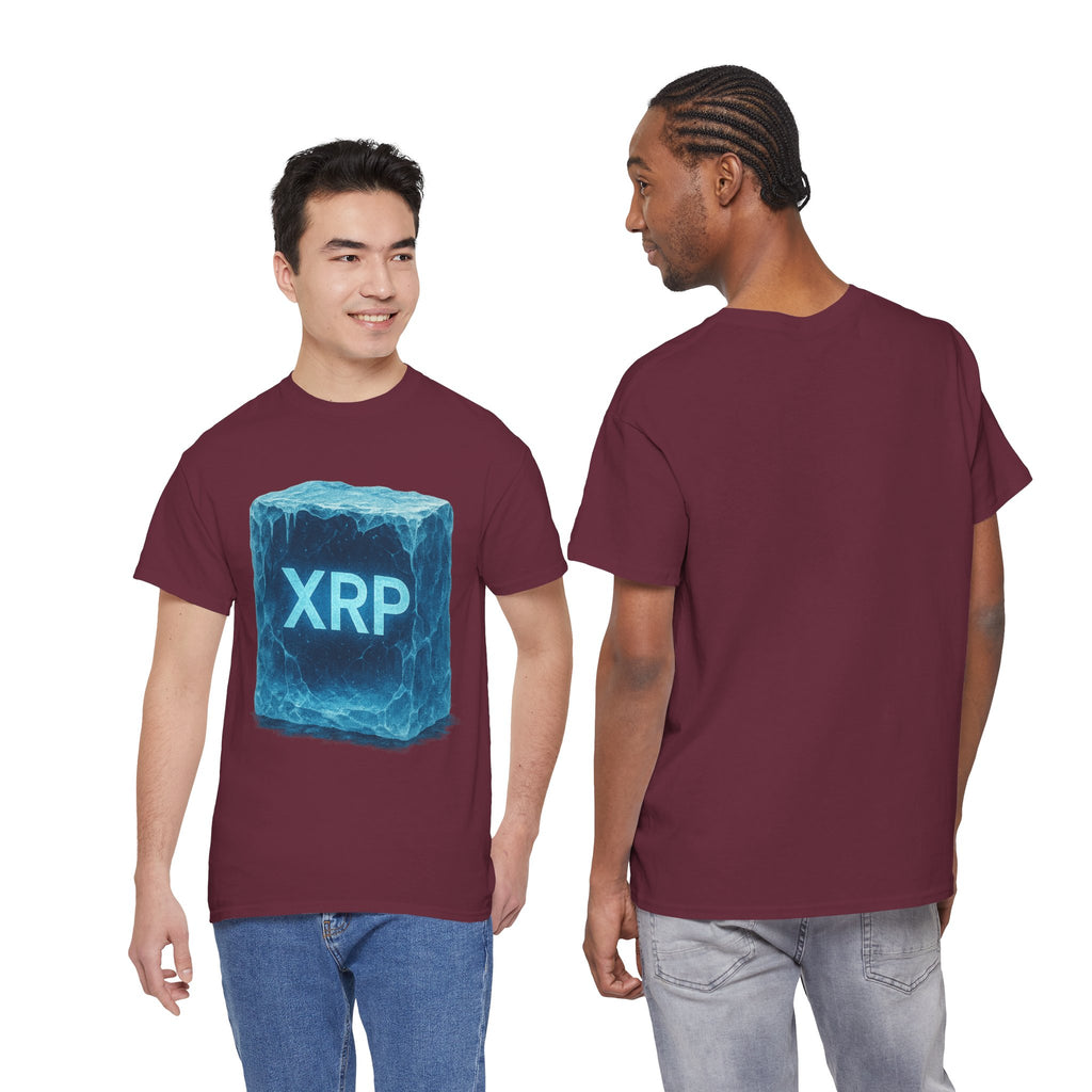 XRP Ice Block Tee — Crypto Ripple Logo T-Shirt