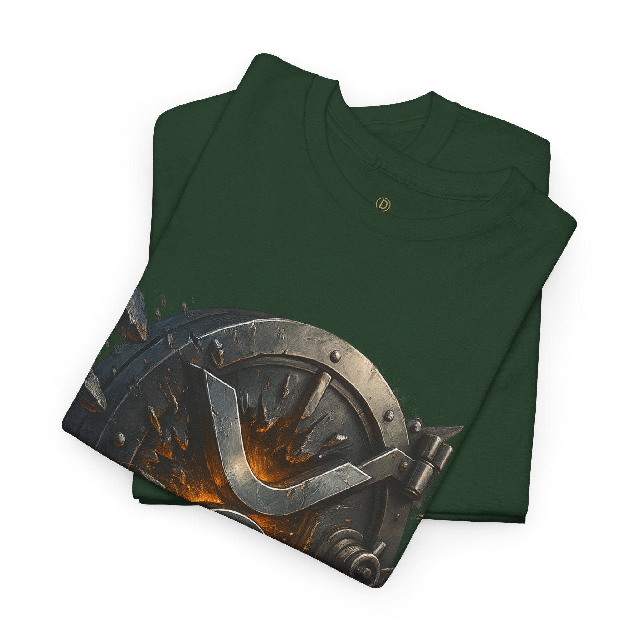 Warrior Shield T-Shirt — Medieval Viking Shield Graphic Tee