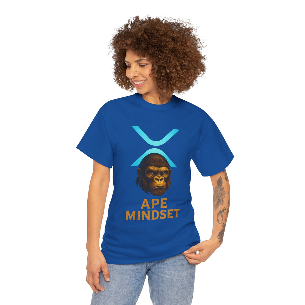 Ape Mindset T-Shirt — Crypto XRP Ape Graphic Tee