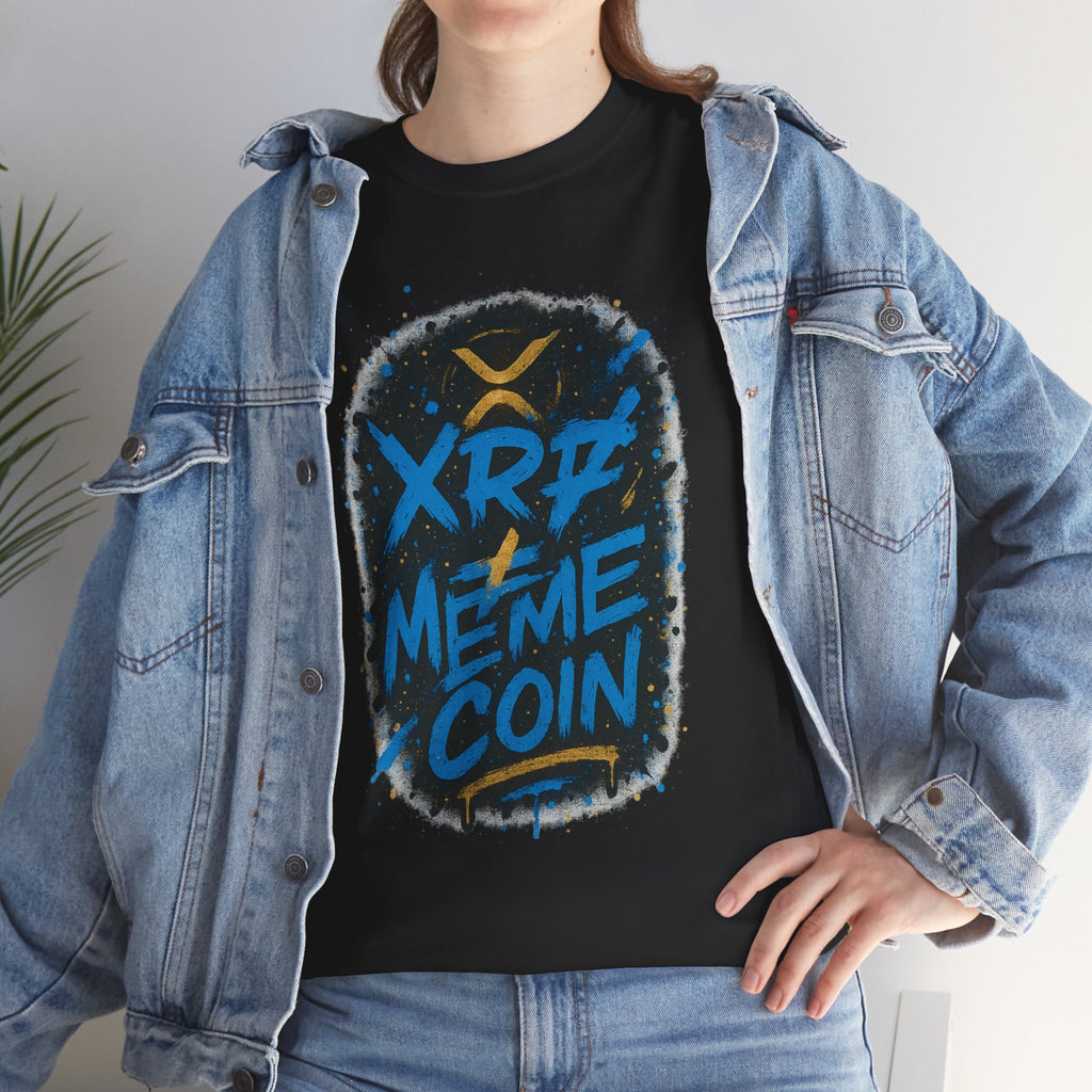 XRP Meme Coin Graphic Tee — Crypto Streetwear T-Shirt