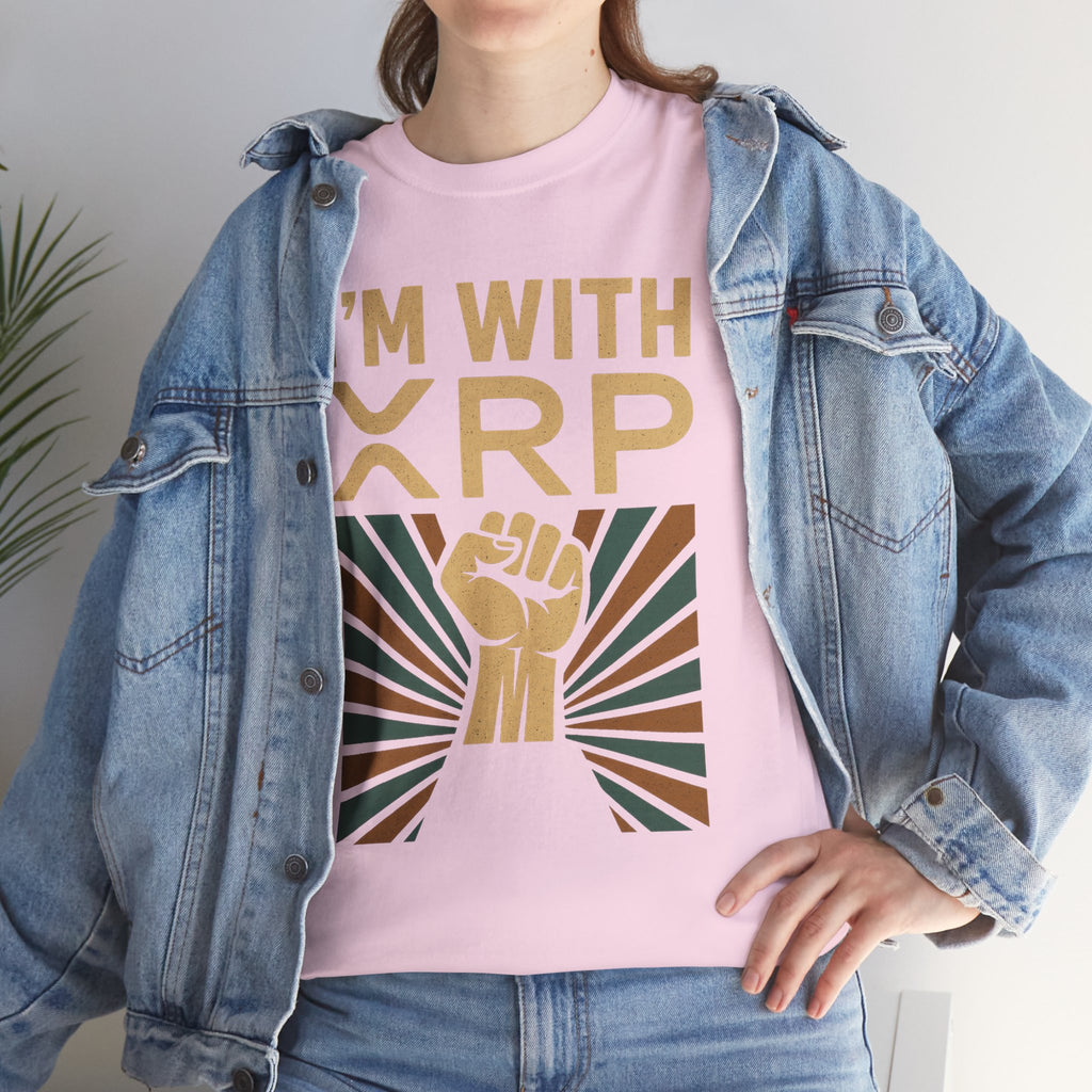 I'm With XRP Graphic Tee – Crypto Supporter Shirt