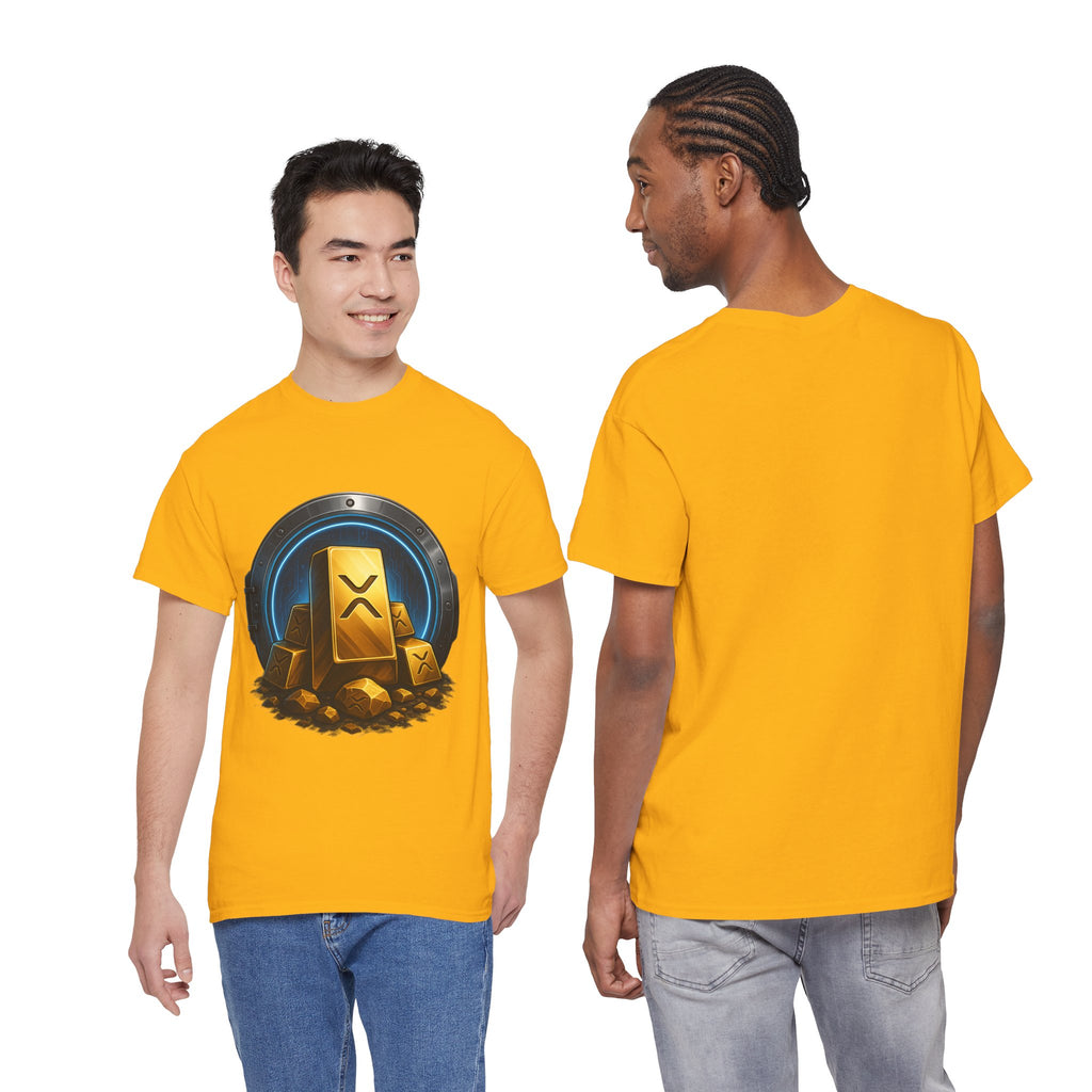 Crypto Gold Bars T-Shirt — Ripple (XRP) Stack Graphic Tee