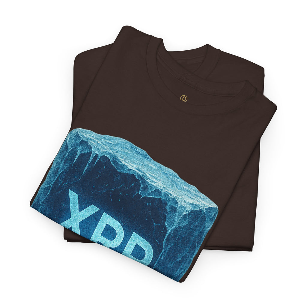 XRP Ice Block Tee — Crypto Ripple Logo T-Shirt