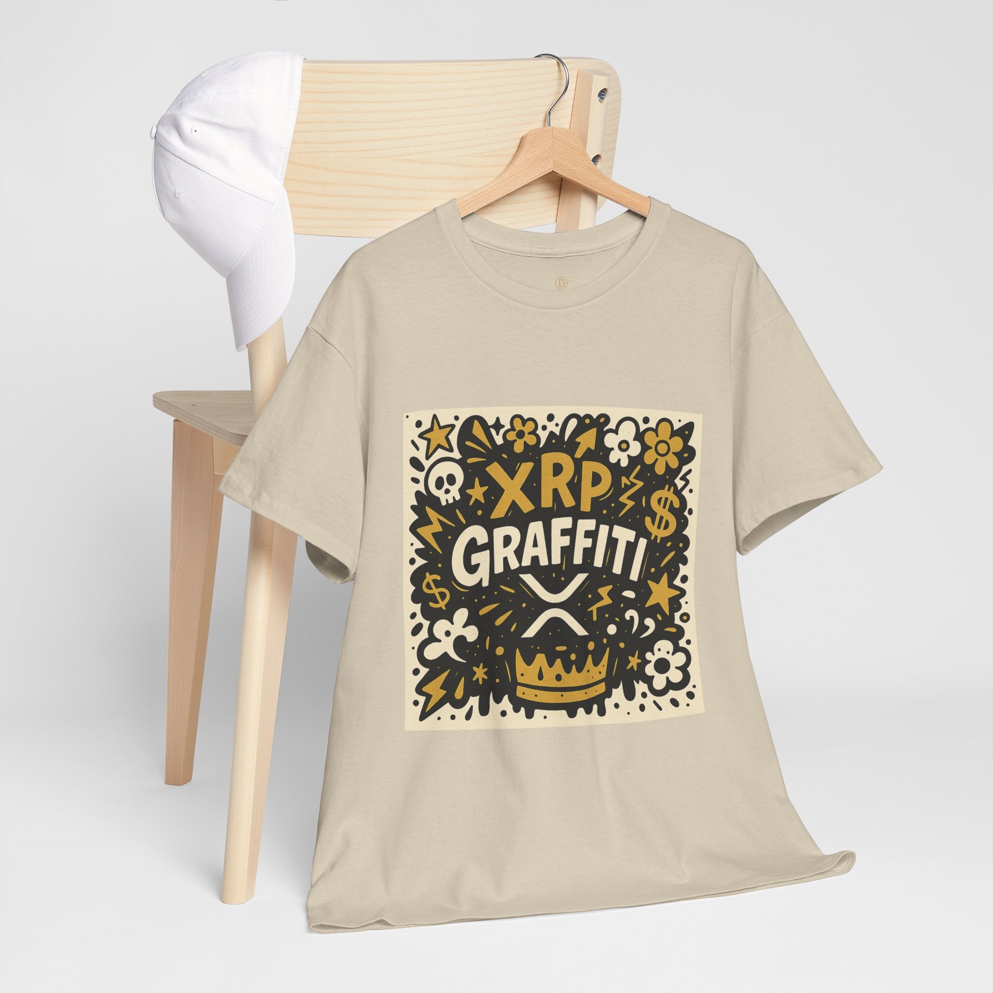 XRP Graffiti Tee — Crypto Street Art T-Shirt