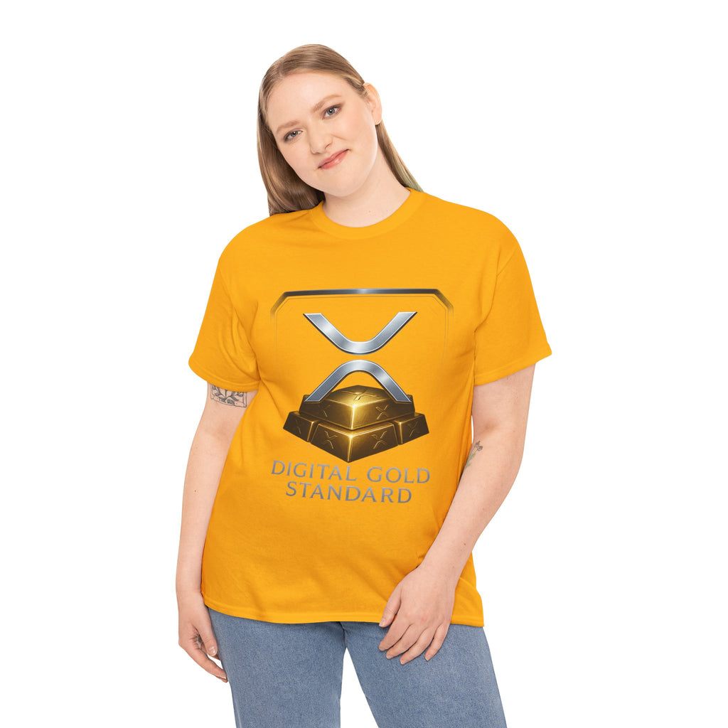 XRP 'Digital Gold Standard' Tee — Cryptocurrency Logo Shirt