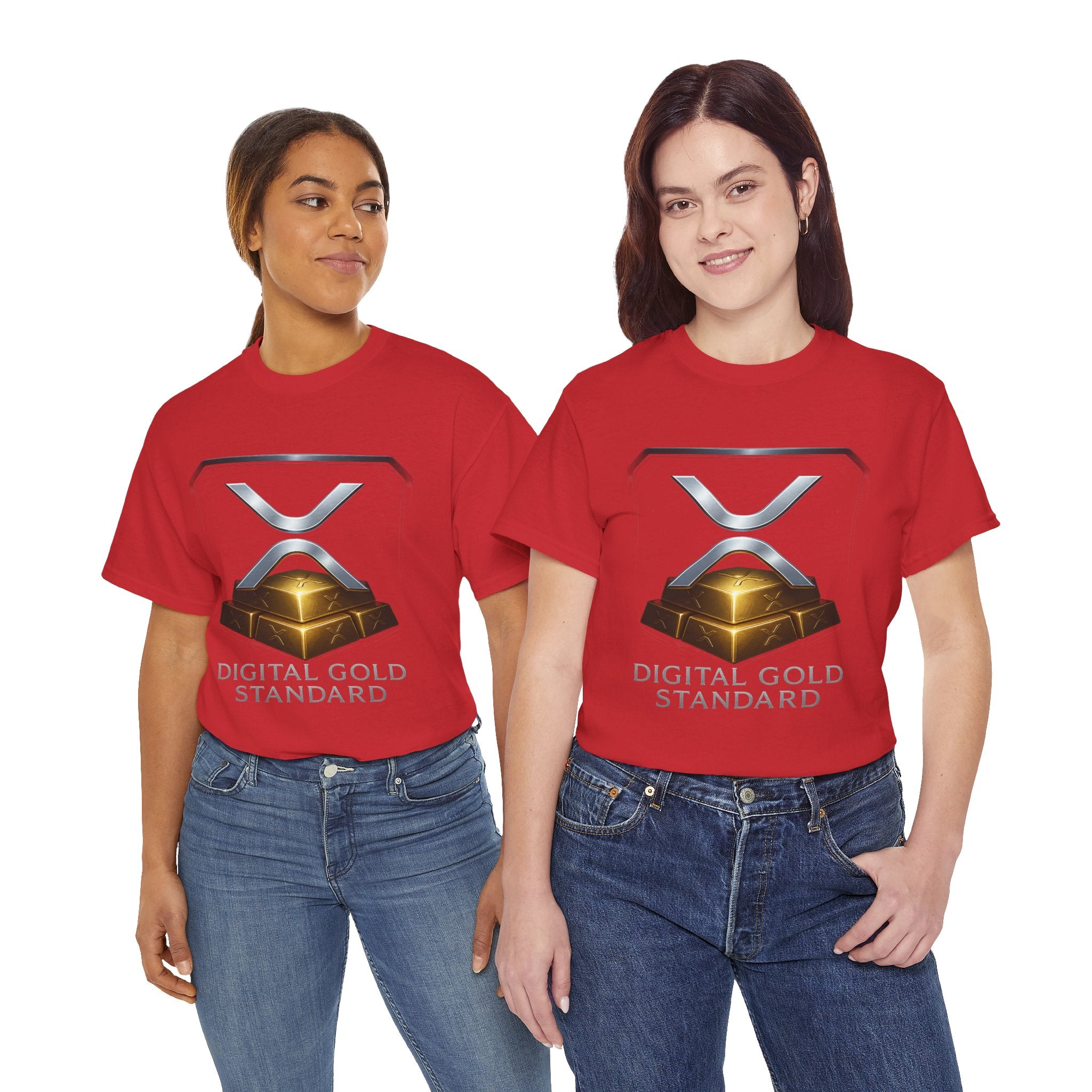 XRP 'Digital Gold Standard' Tee — Cryptocurrency Logo Shirt
