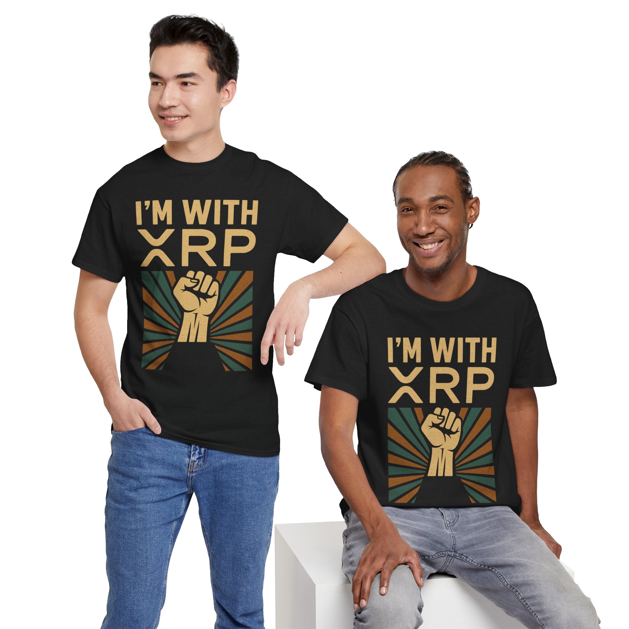 I'm With XRP Graphic Tee – Crypto Supporter Shirt