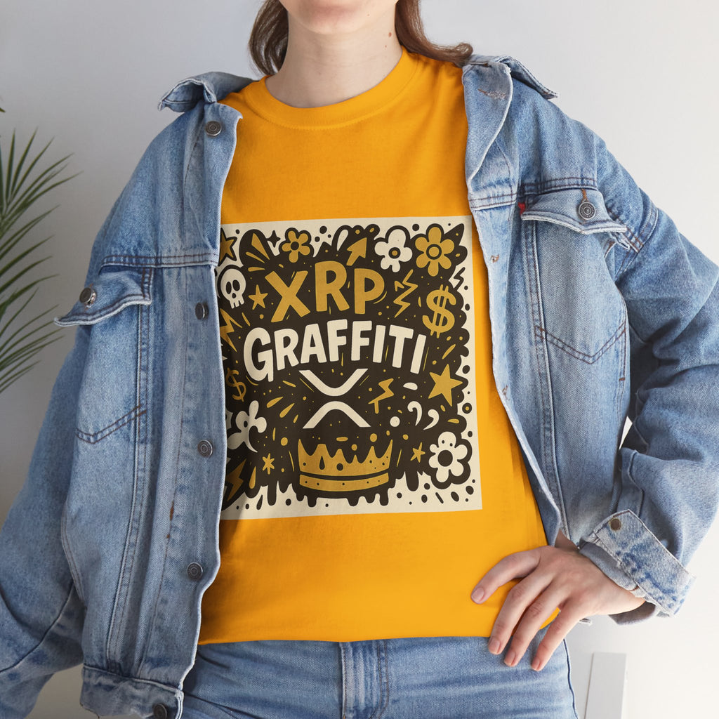 XRP Graffiti Tee — Crypto Street Art T-Shirt