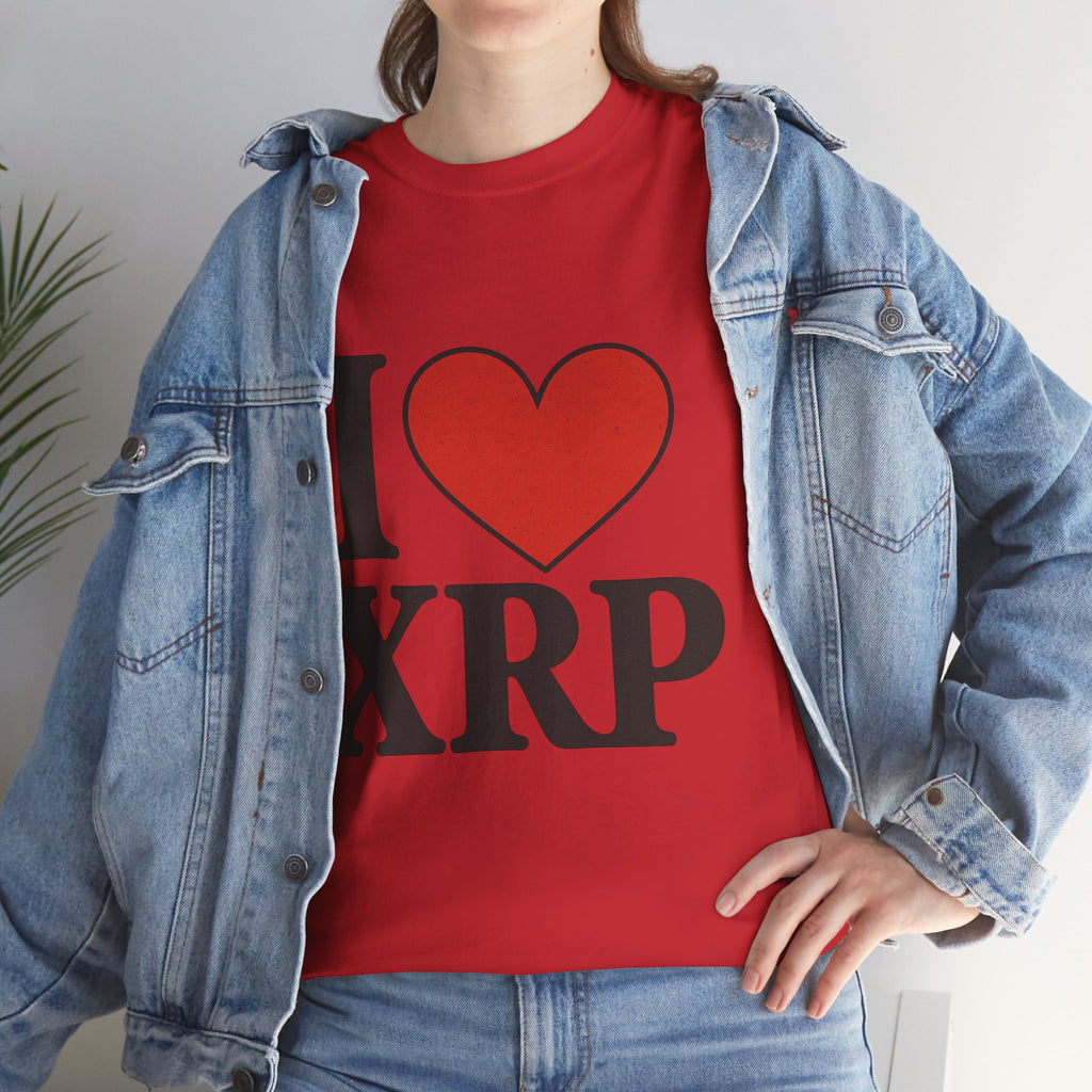 I  XRP T-Shirt — Crypto Enthusiast Ripple Tee