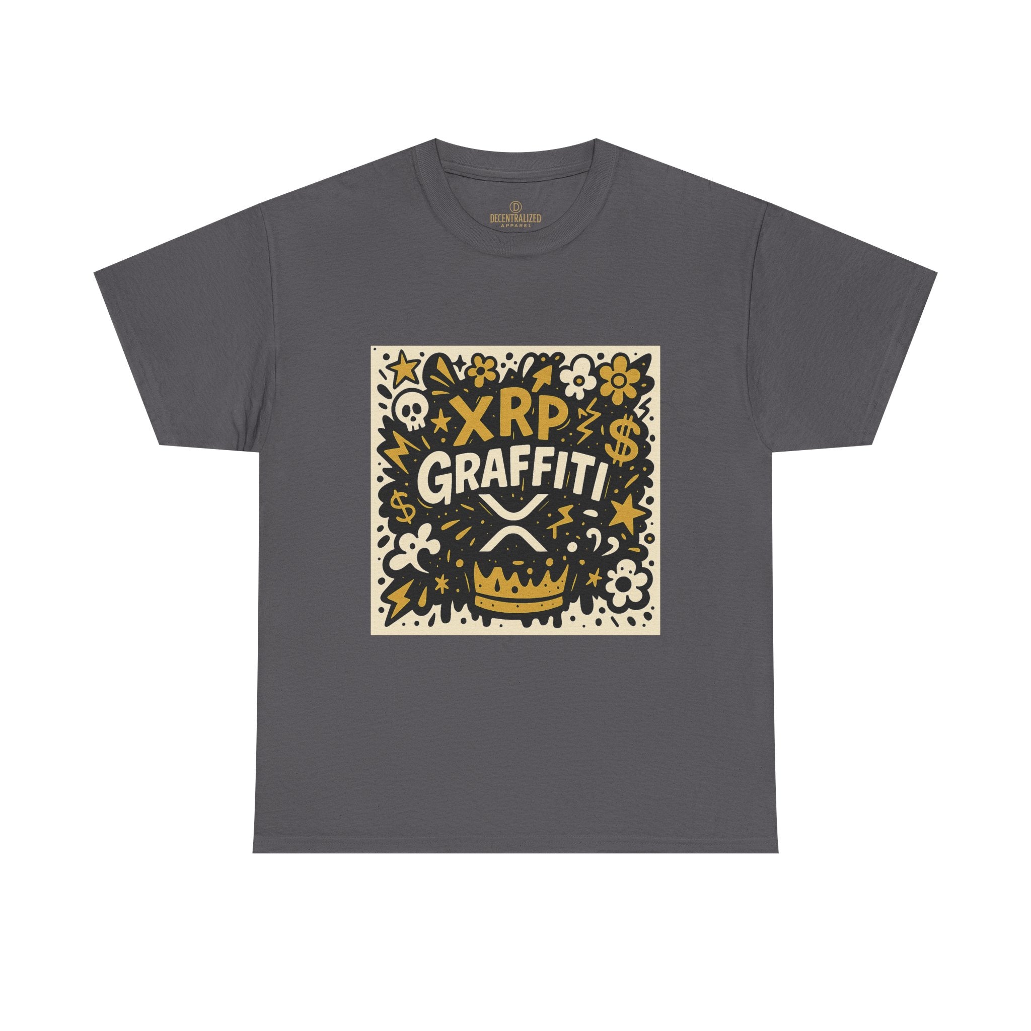 XRP Graffiti Tee — Crypto Street Art T-Shirt