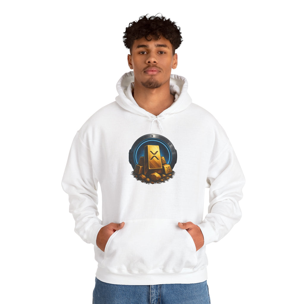 Gaming Treasure Hoodie — Gold Loot Chest Emblem