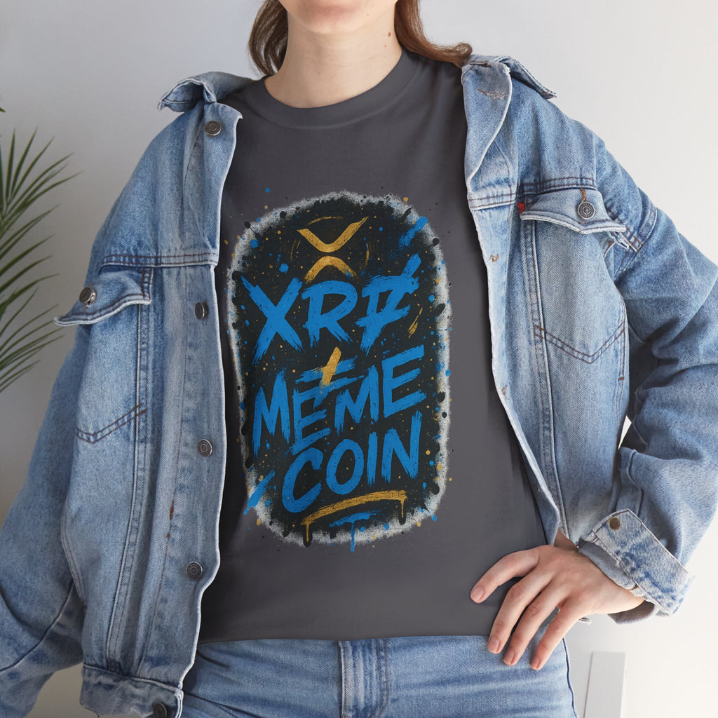 XRP Meme Coin Graphic Tee — Crypto Streetwear T-Shirt