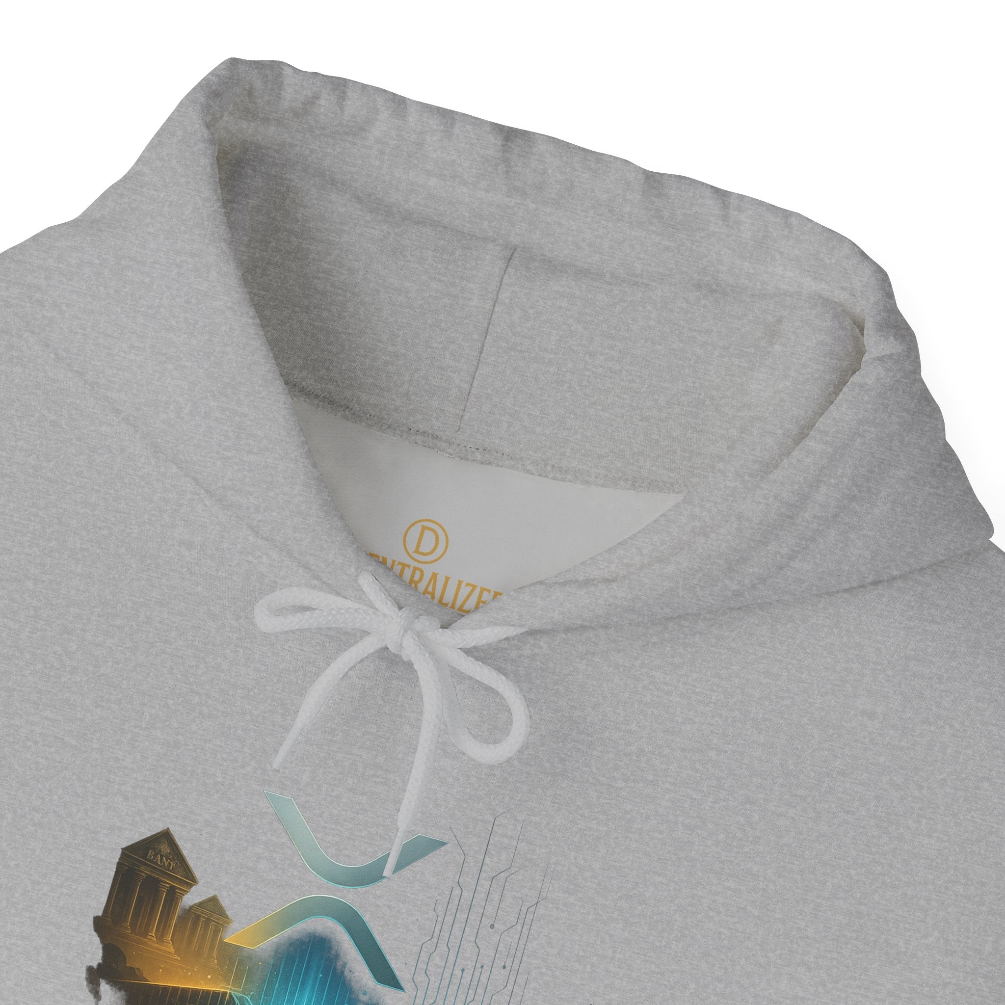 Bridge Asset Logo Hoodie — Minimal Crypto XRP Design