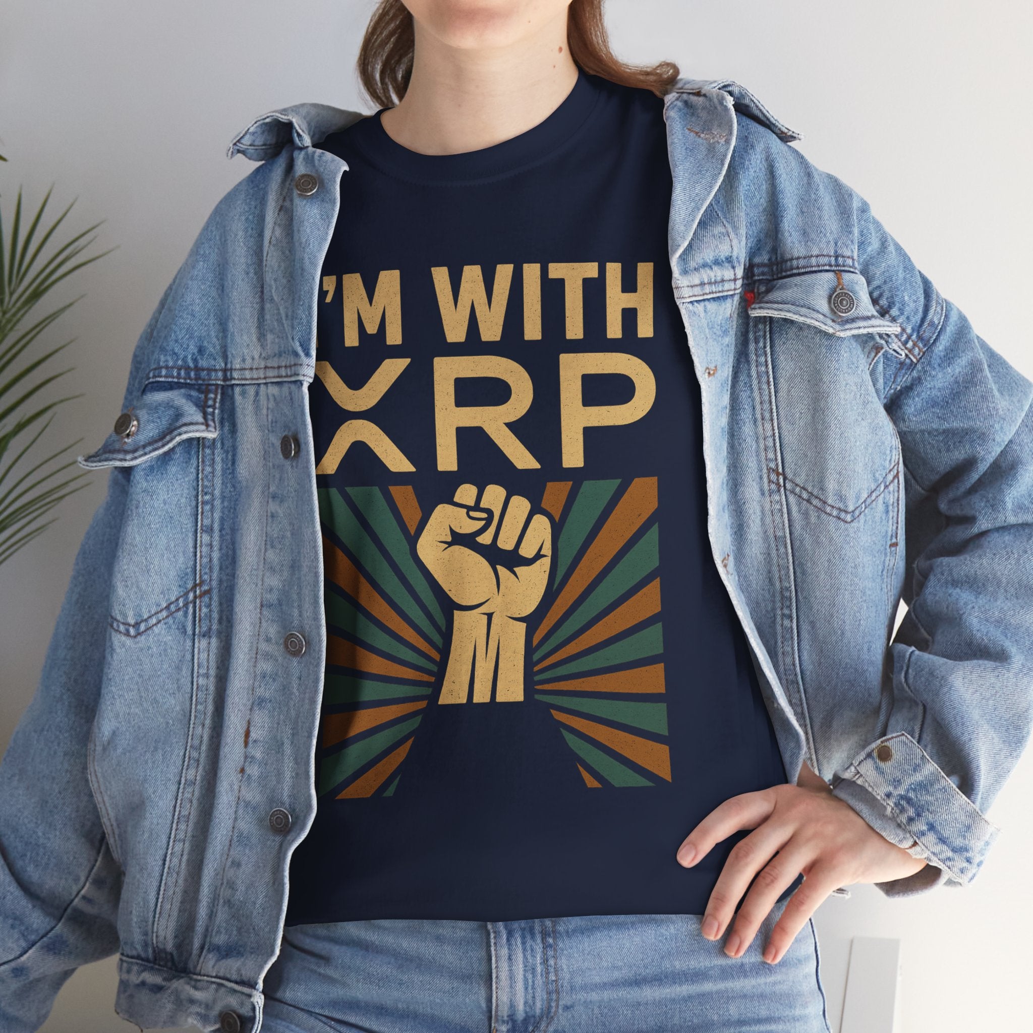 I'm With XRP Graphic Tee – Crypto Supporter Shirt