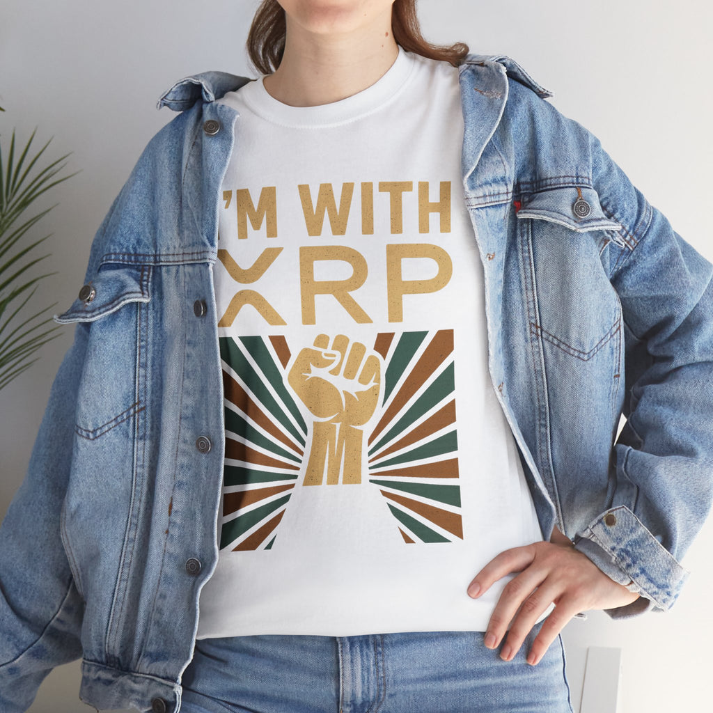 I'm With XRP Graphic Tee – Crypto Supporter Shirt