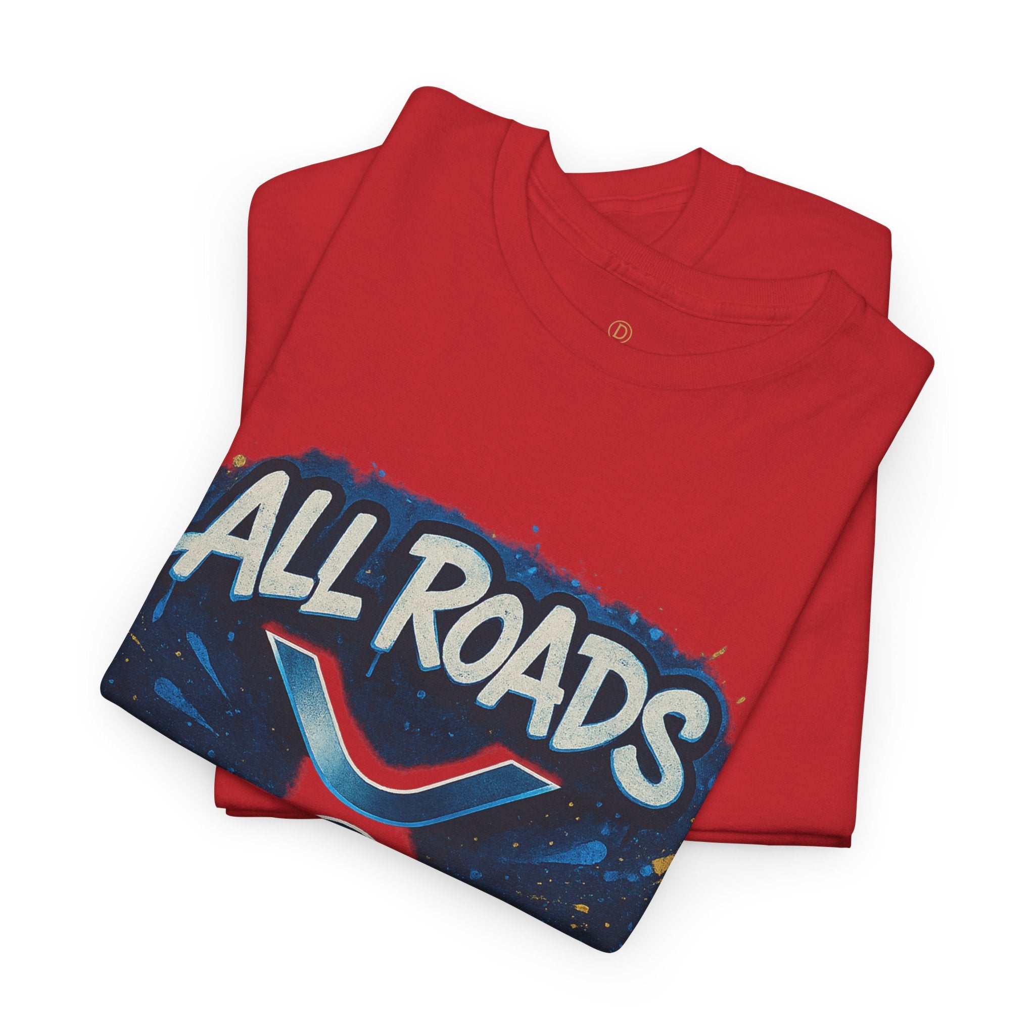 XRP Crypto T-Shirt — "All Roads Lead to XRP" Graphic Tee