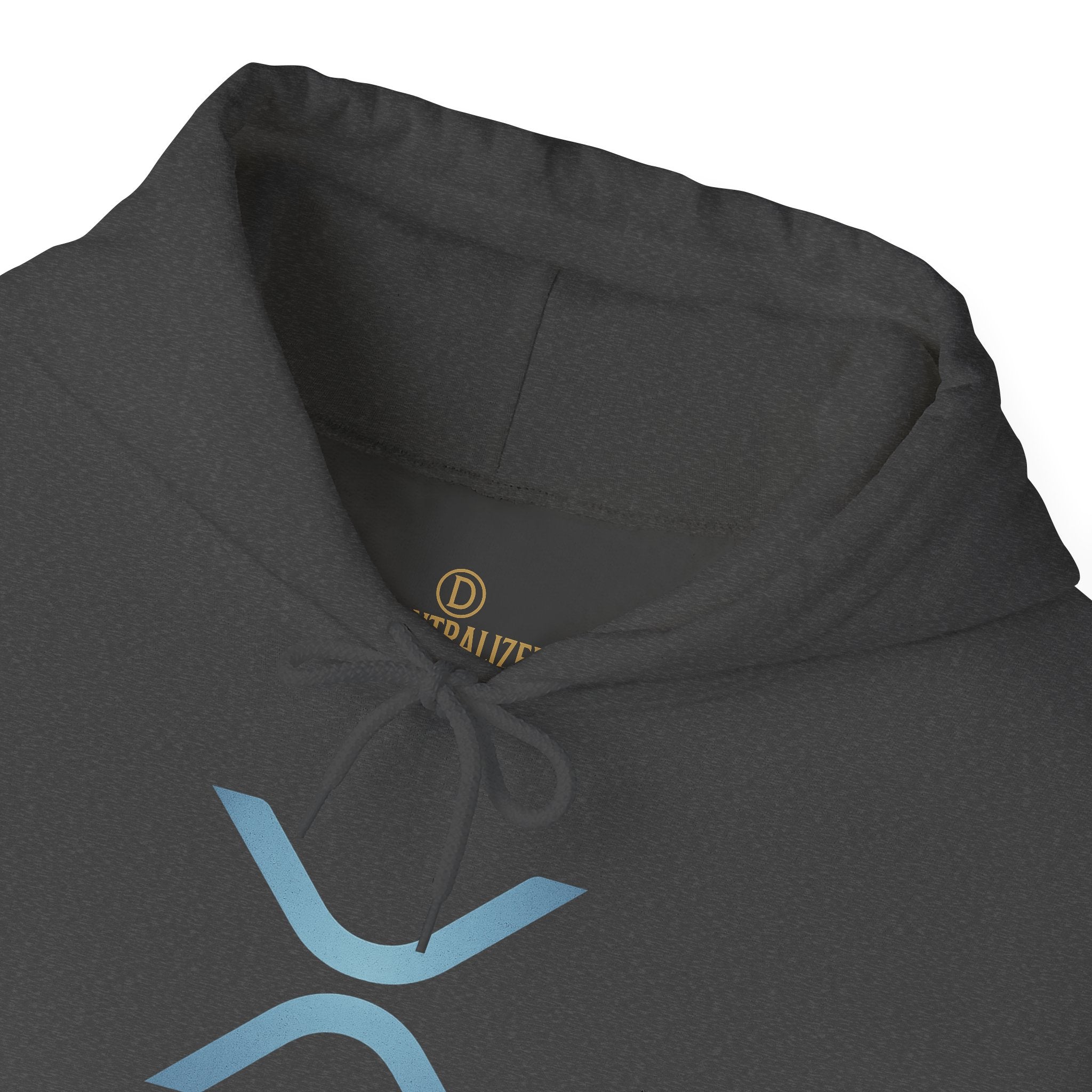 XRP Logo Hoodie – "In Flow We Trust" Crypto Sweatshirt