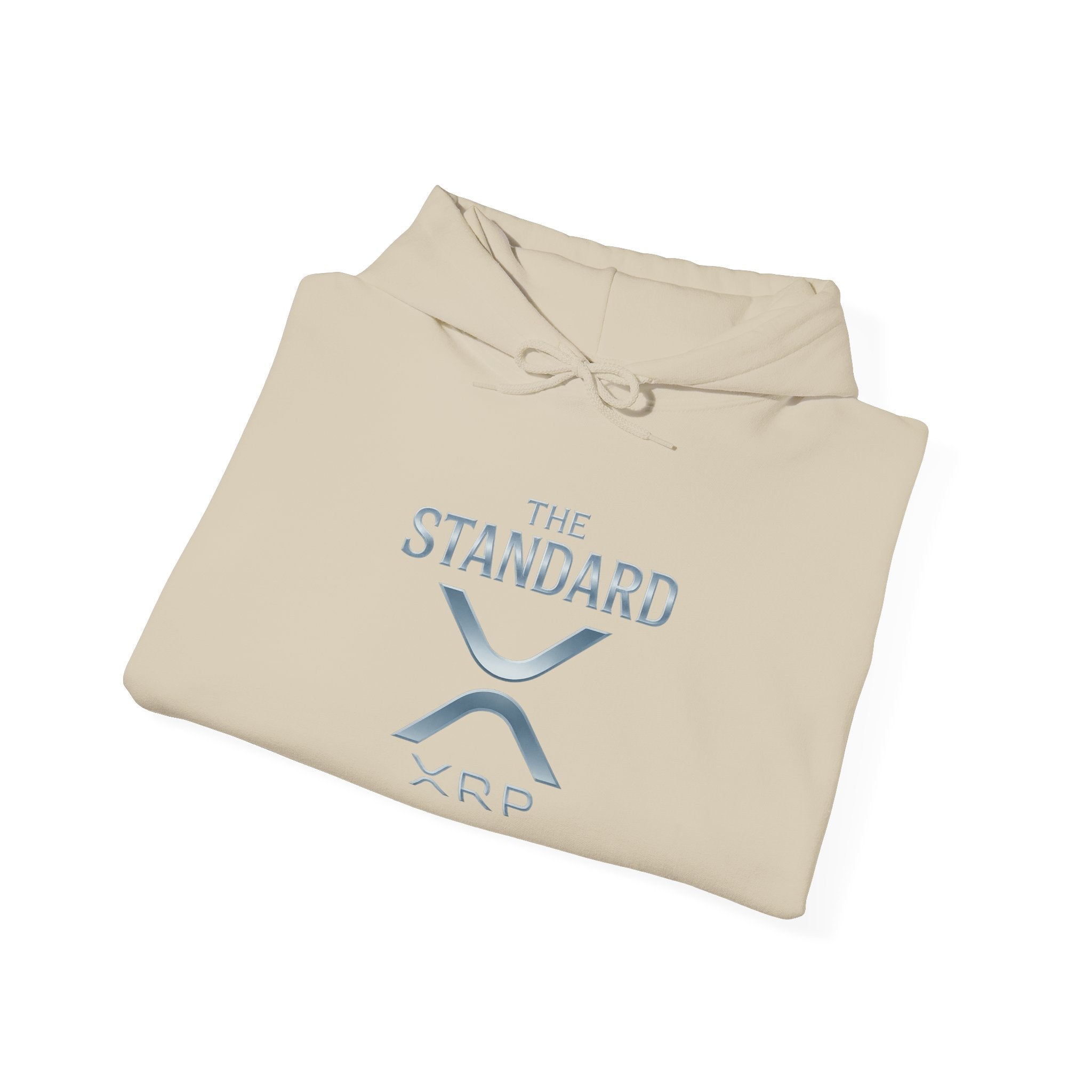 XRP 'The Standard' Logo Hoodie — Crypto Casual Pullover