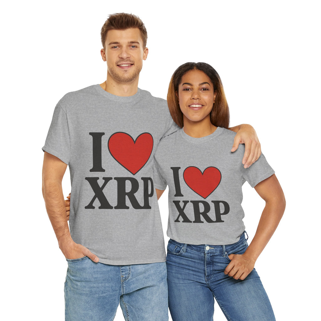 I  XRP T-Shirt — Crypto Enthusiast Ripple Tee