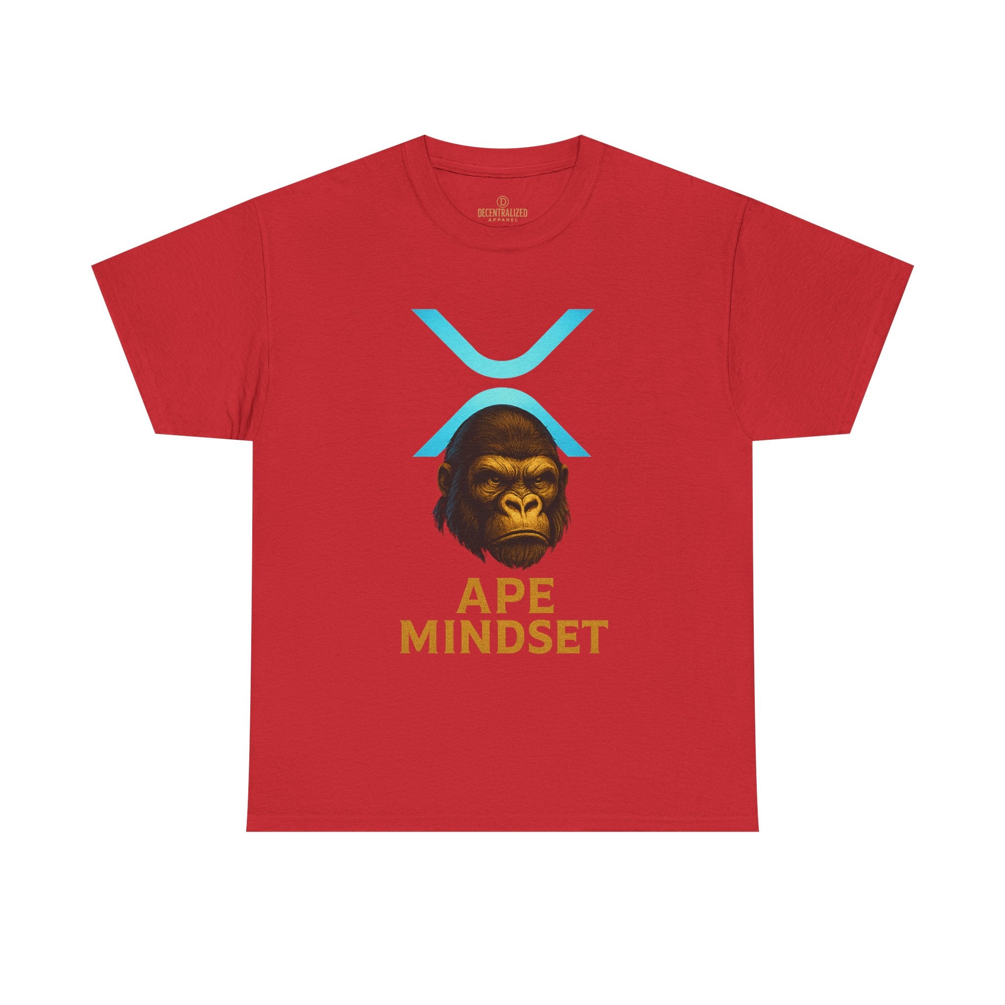 Ape Mindset T-Shirt — Crypto XRP Ape Graphic Tee