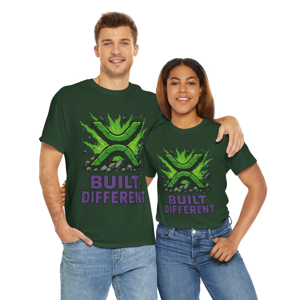 Built Different T-Shirt — Green Gamer Logo Tee