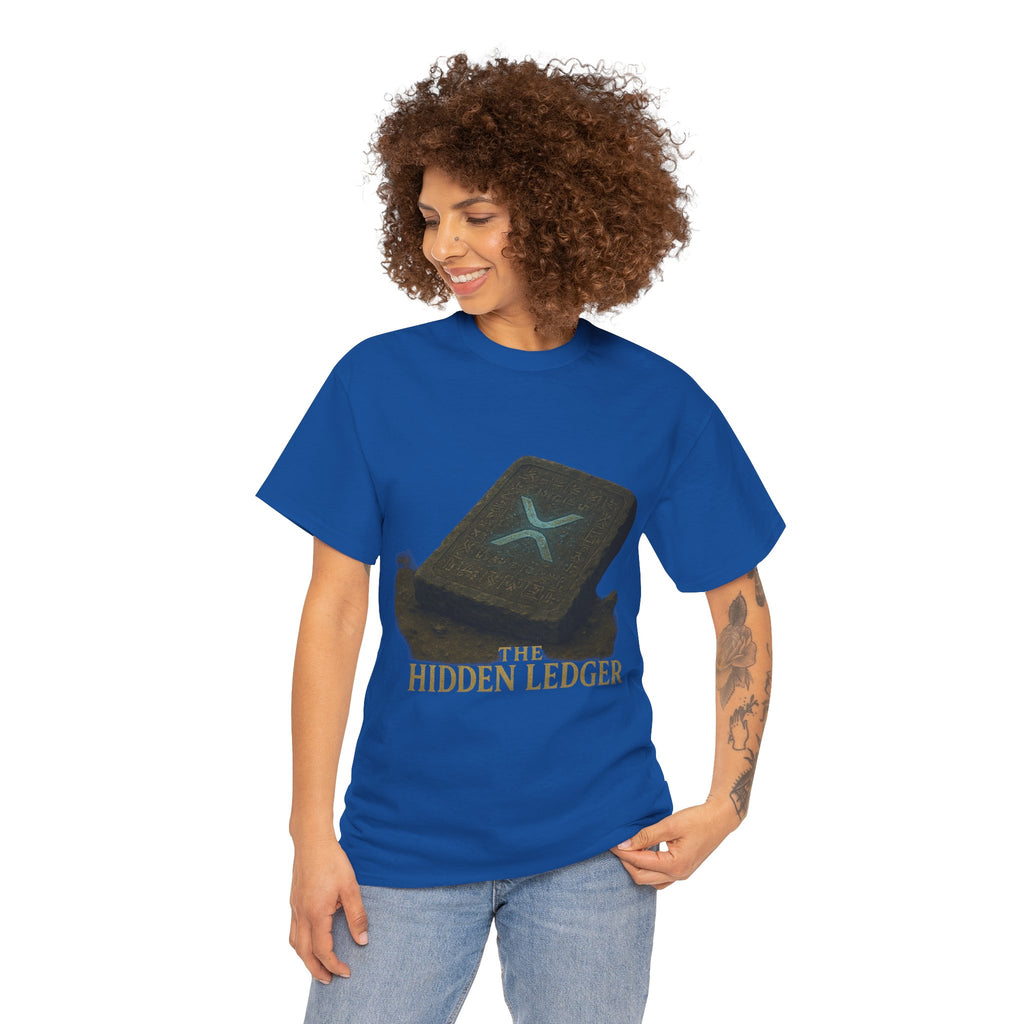 T-Shirt — "The Hidden Ledger" Crypto XRP Wallet Graphic Tee