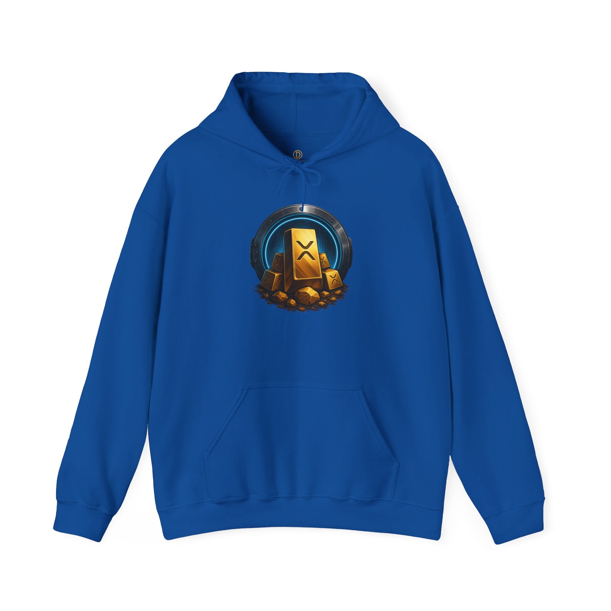 Gaming Treasure Hoodie — Gold Loot Chest Emblem