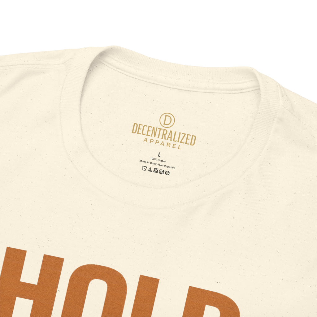 Hold The Line Tee — Bold Flag Graphic Cryptocurrency XRP Shirt