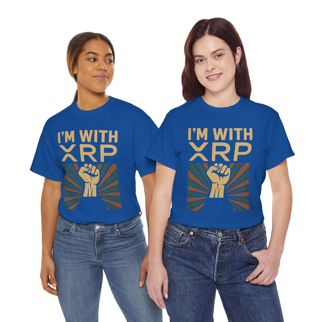 I'm With XRP Graphic Tee – Crypto Supporter Shirt