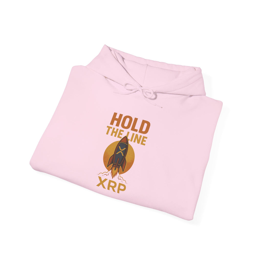 XRP 'Hold the Line' Hoodie — Crypto Supporter Sweatshirt