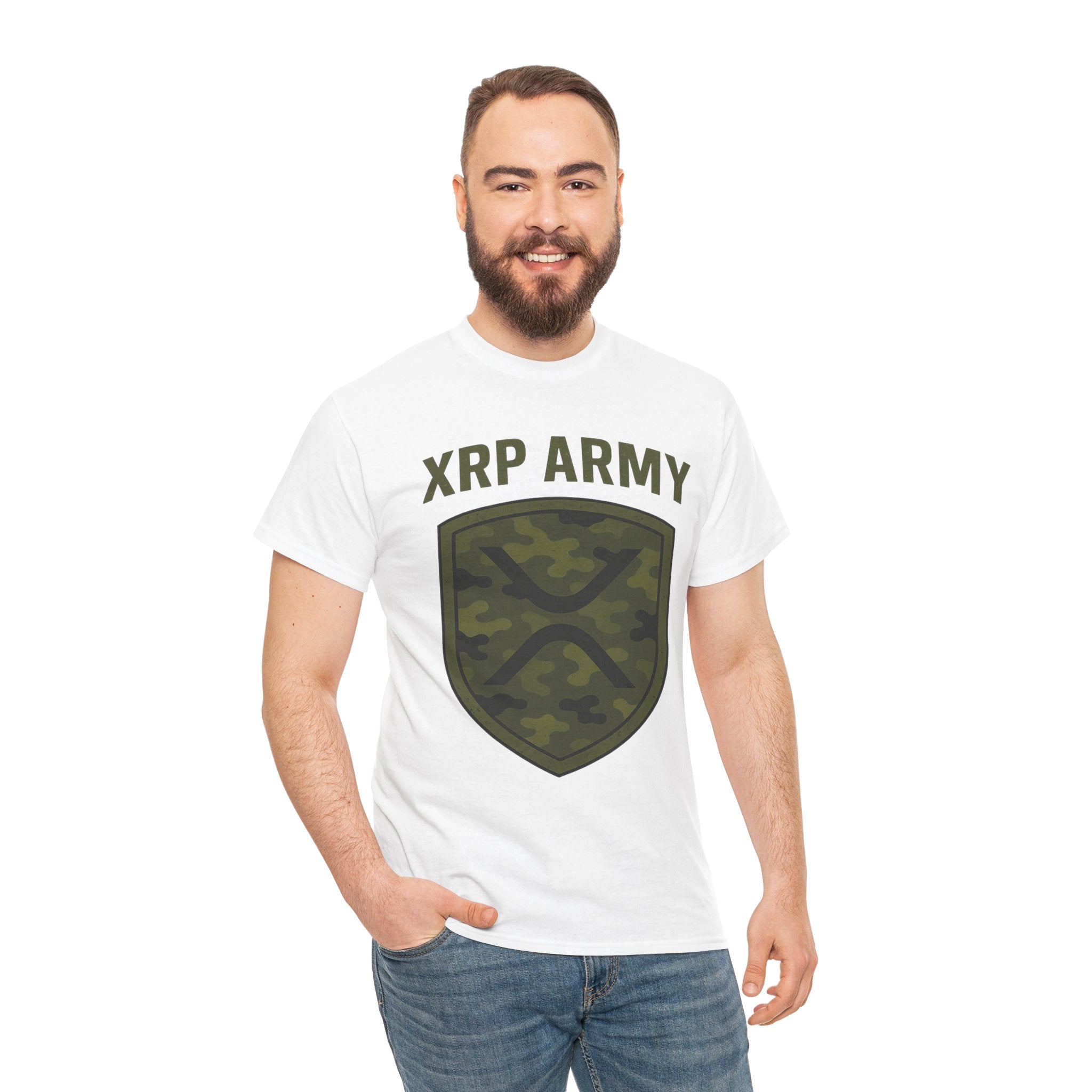 XRP Army Camo Shield T-Shirt