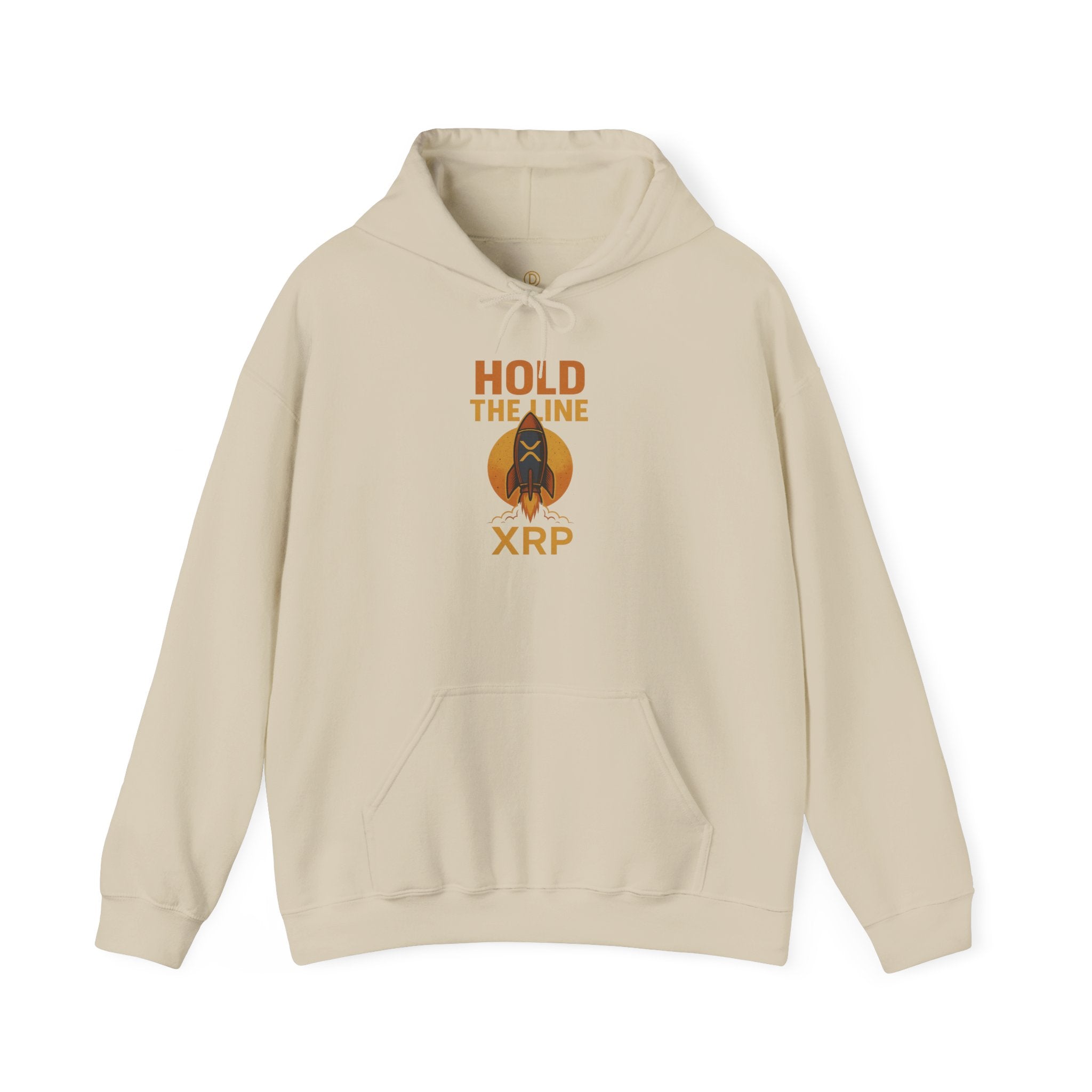 XRP 'Hold the Line' Hoodie — Crypto Supporter Sweatshirt