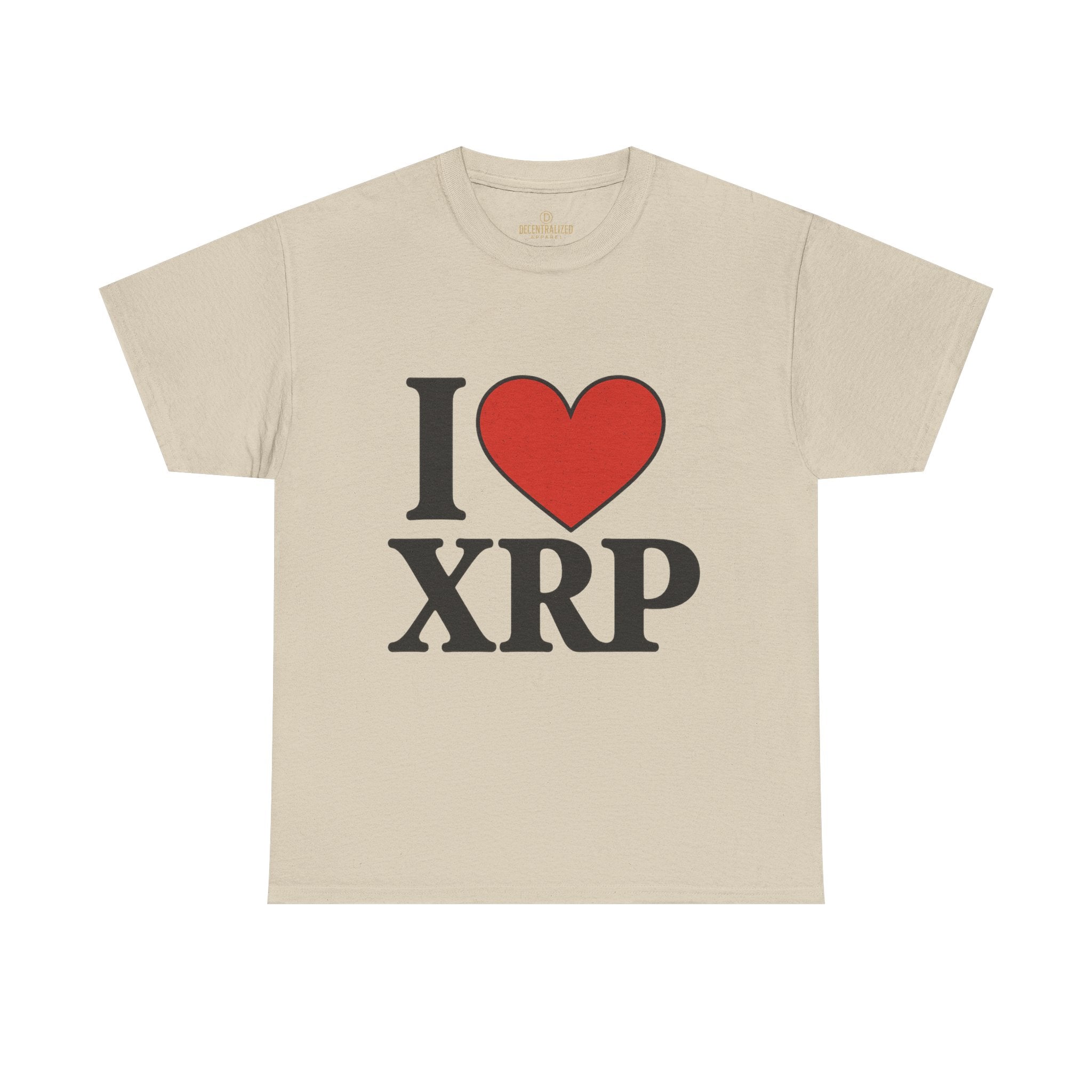 I  XRP T-Shirt — Crypto Enthusiast Ripple Tee