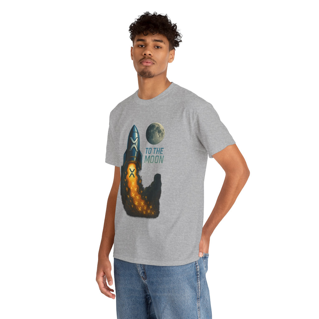 Rocket 'To the Moon' T-Shirt - Space Exploration Graphic Tee