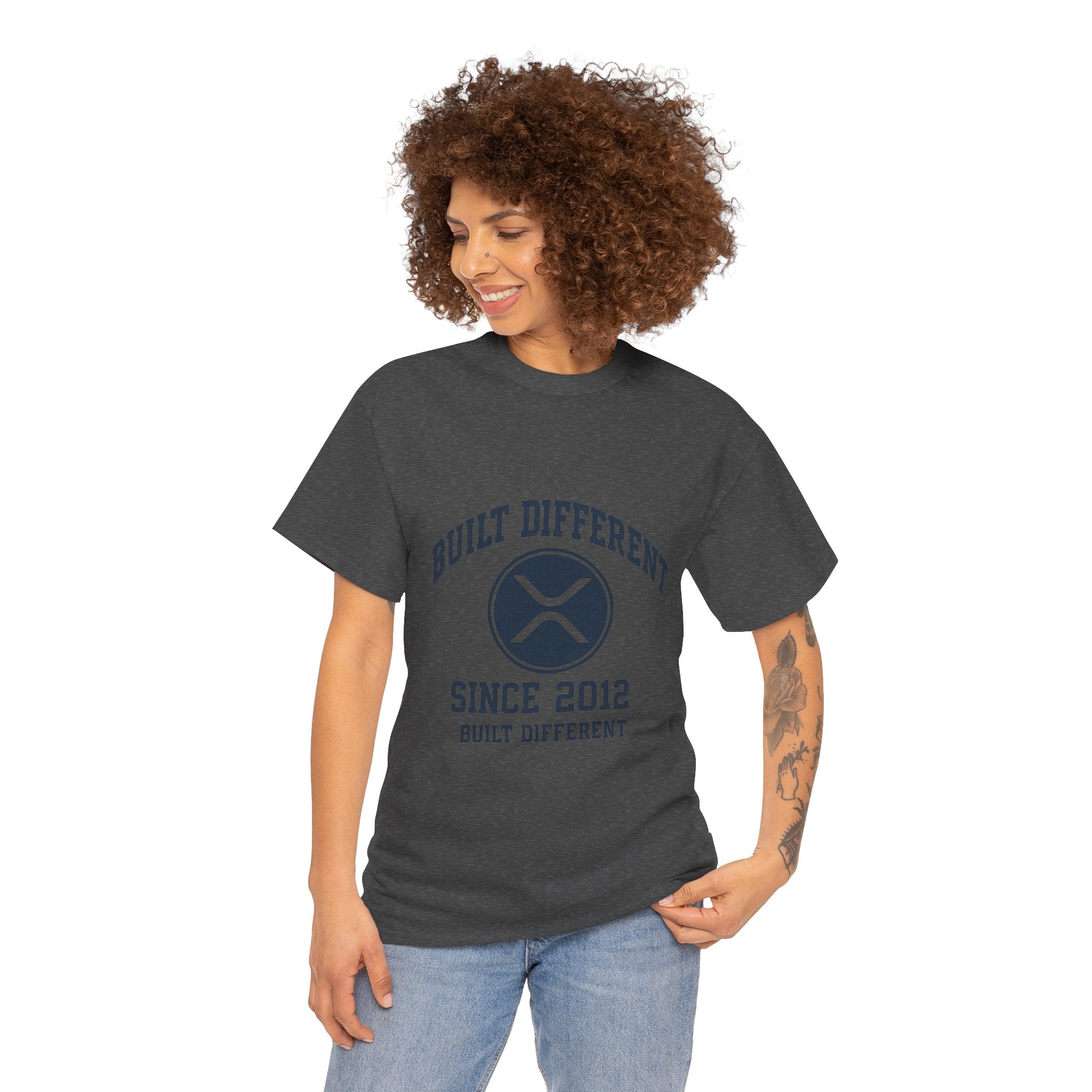 Built Different Since 2012 T-Shirt – Ripple XRP Logo Tee