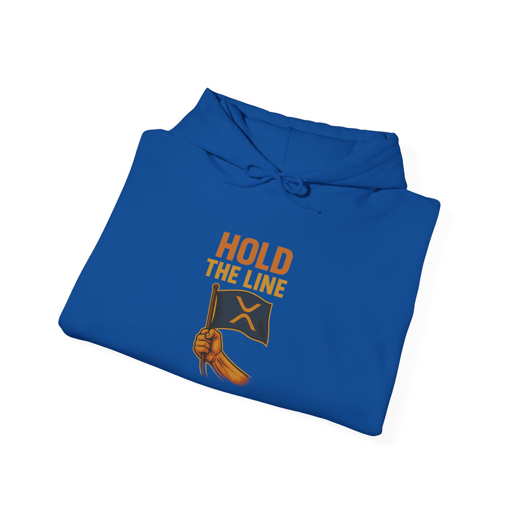 Hold The Line Hoodie — Flag & Fist Graphic Pullover