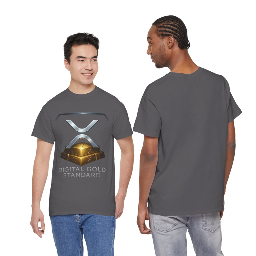 XRP 'Digital Gold Standard' Tee — Cryptocurrency Logo Shirt