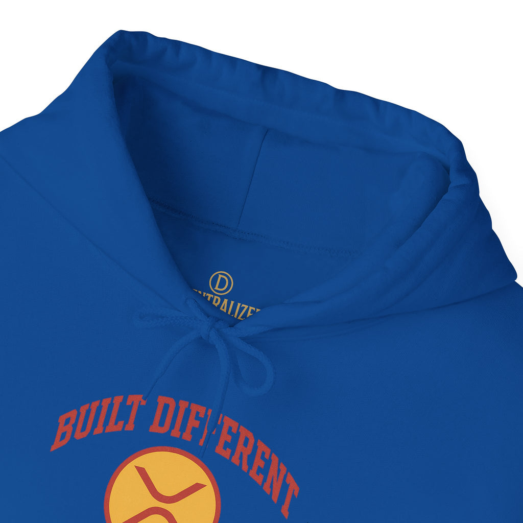 Built Different Hoodie — 'Built Different Since 2012' Retro Logo Hooded Sweatshirt