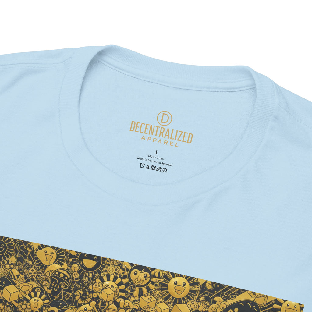 Sunflower Burst T‑Shirt — Golden Sunflower Pattern Tee